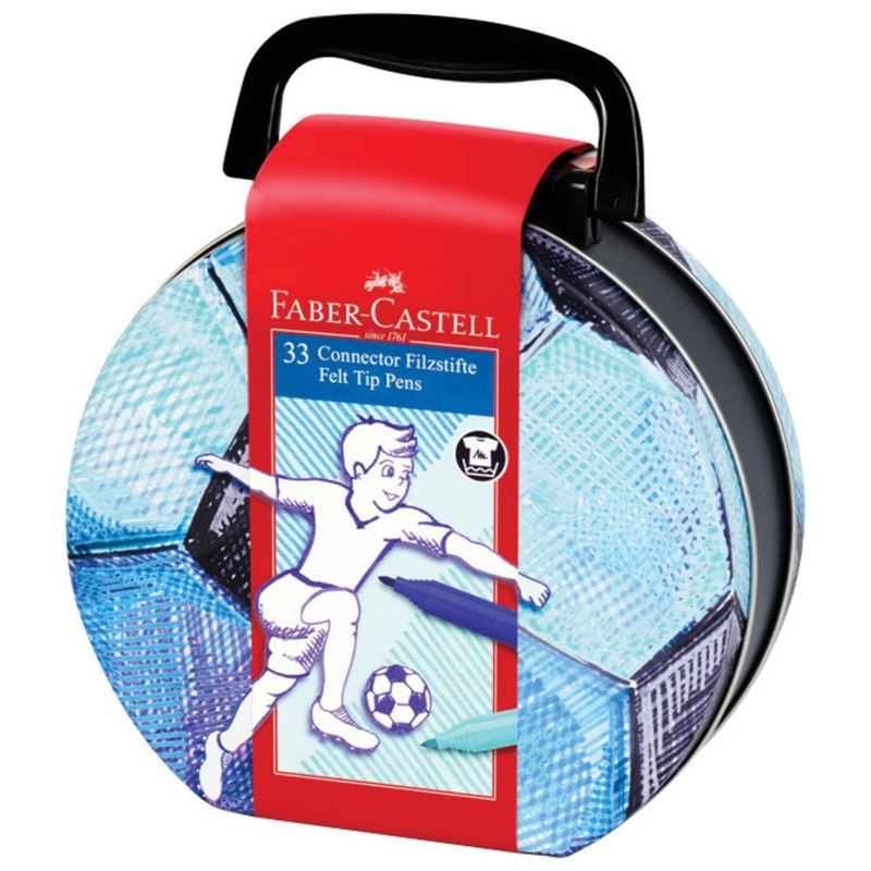 Flomasteri školski Connector Soccer - 33 boje