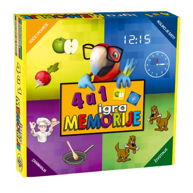 Igra Memory 4u1