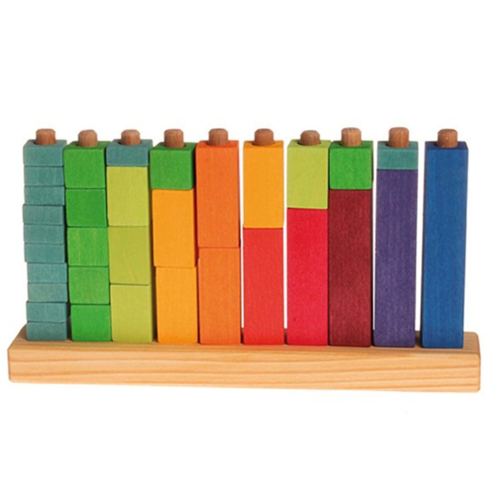 Abakus boja i kolicina - 10 štapica