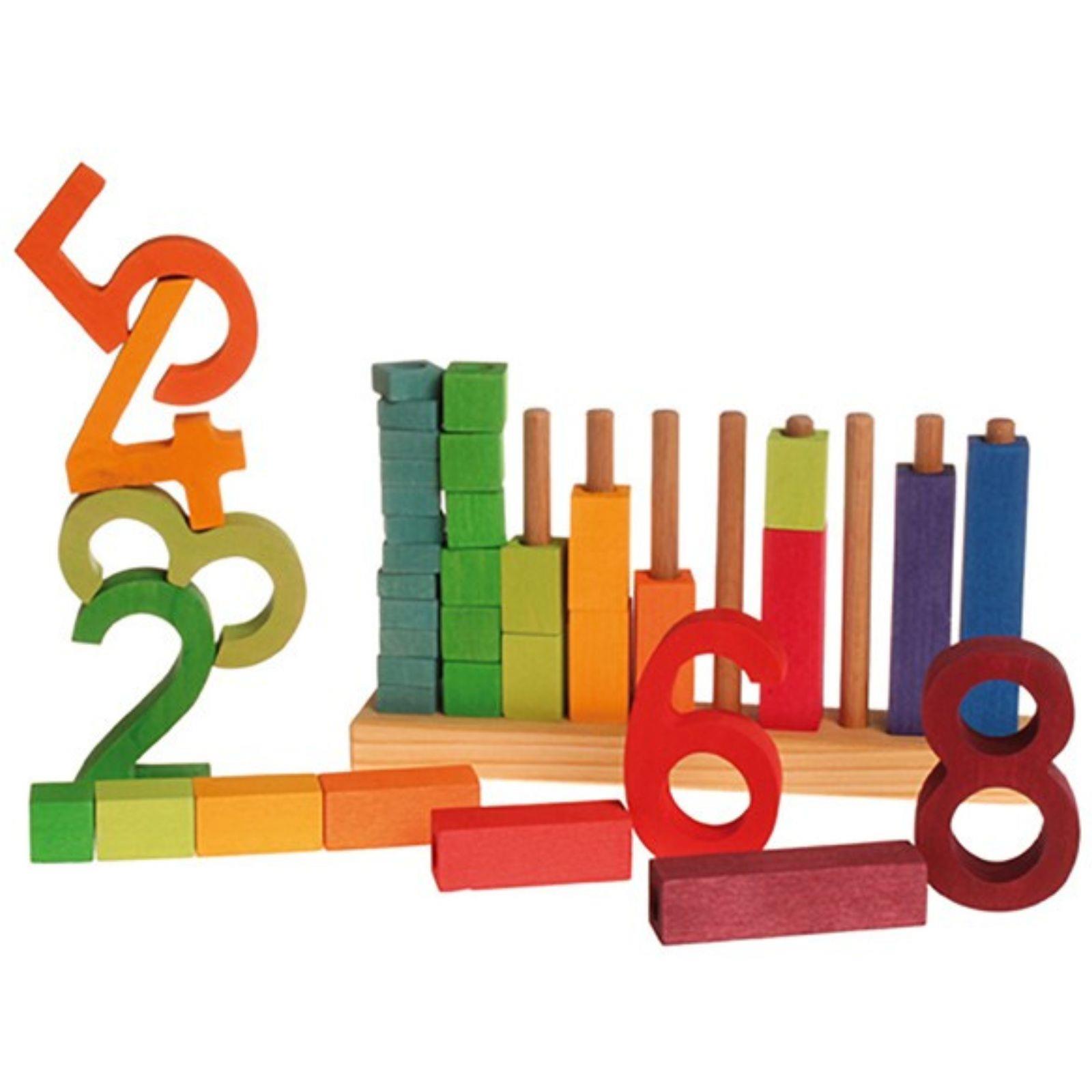 Abakus boja i kolicina - 10 štapica