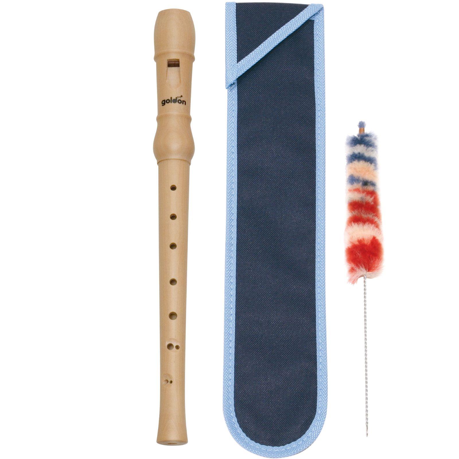 Blok flauta C sopran - barokni prstohvat - drvena s vrecicom