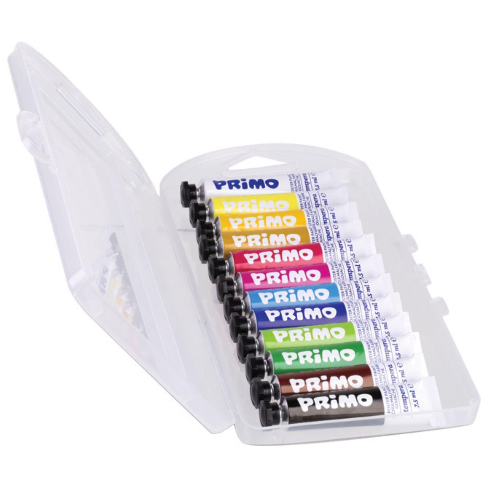 Boja tempera 7,5 ml aluminijska tuba - 12 boja