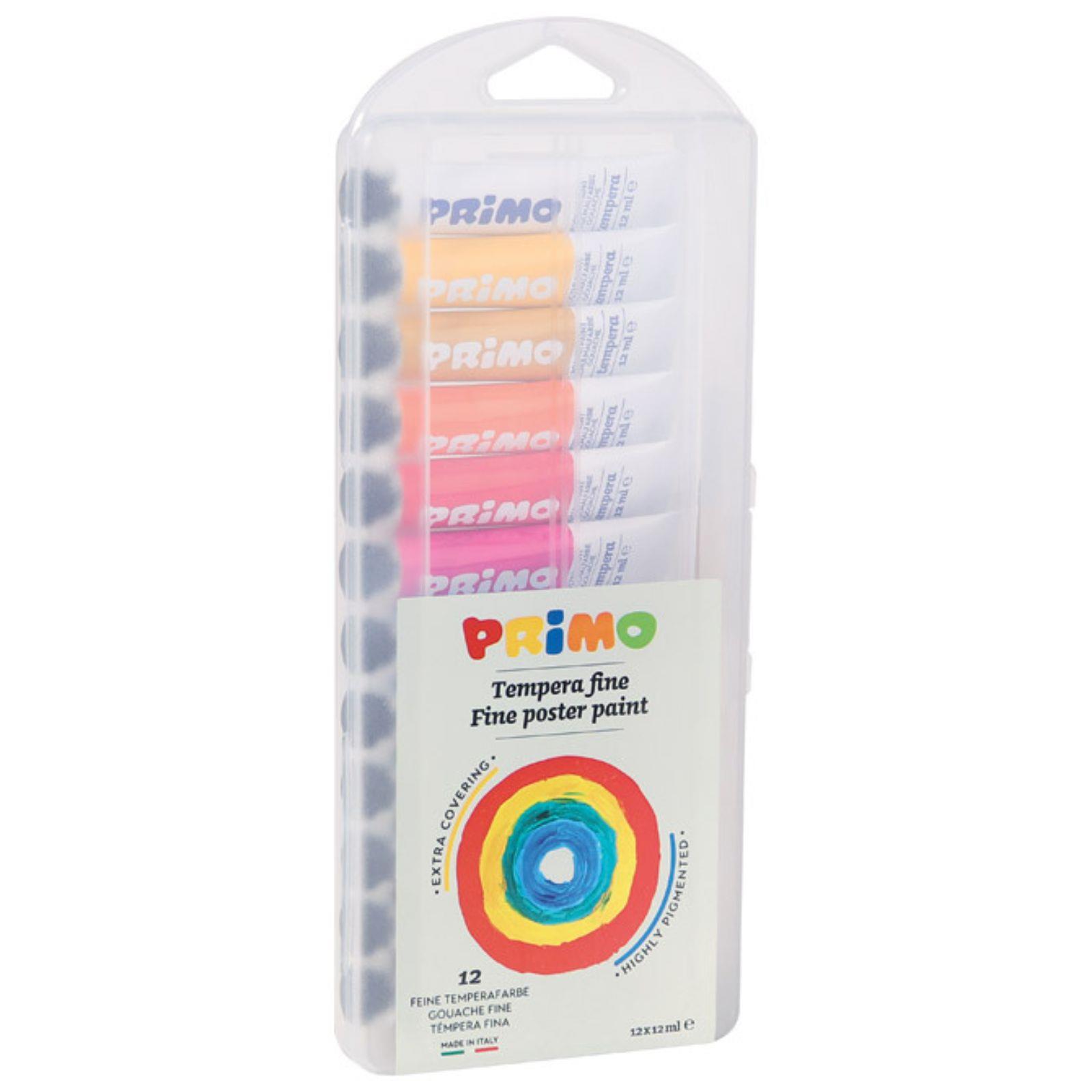 Boja tempera Primo 12 ml - 12 boja