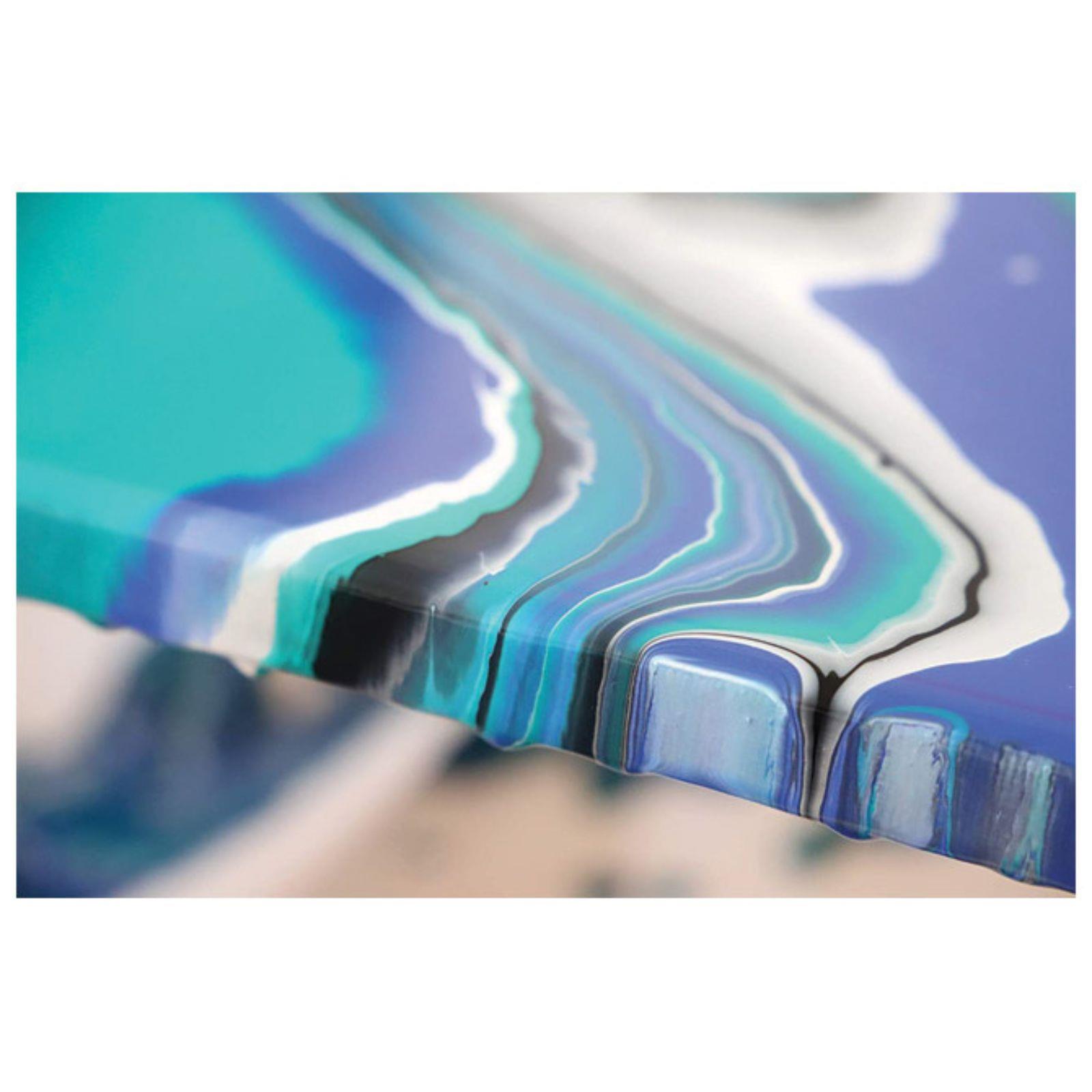 Boja tempera akrilna - tehnika izlijevanja