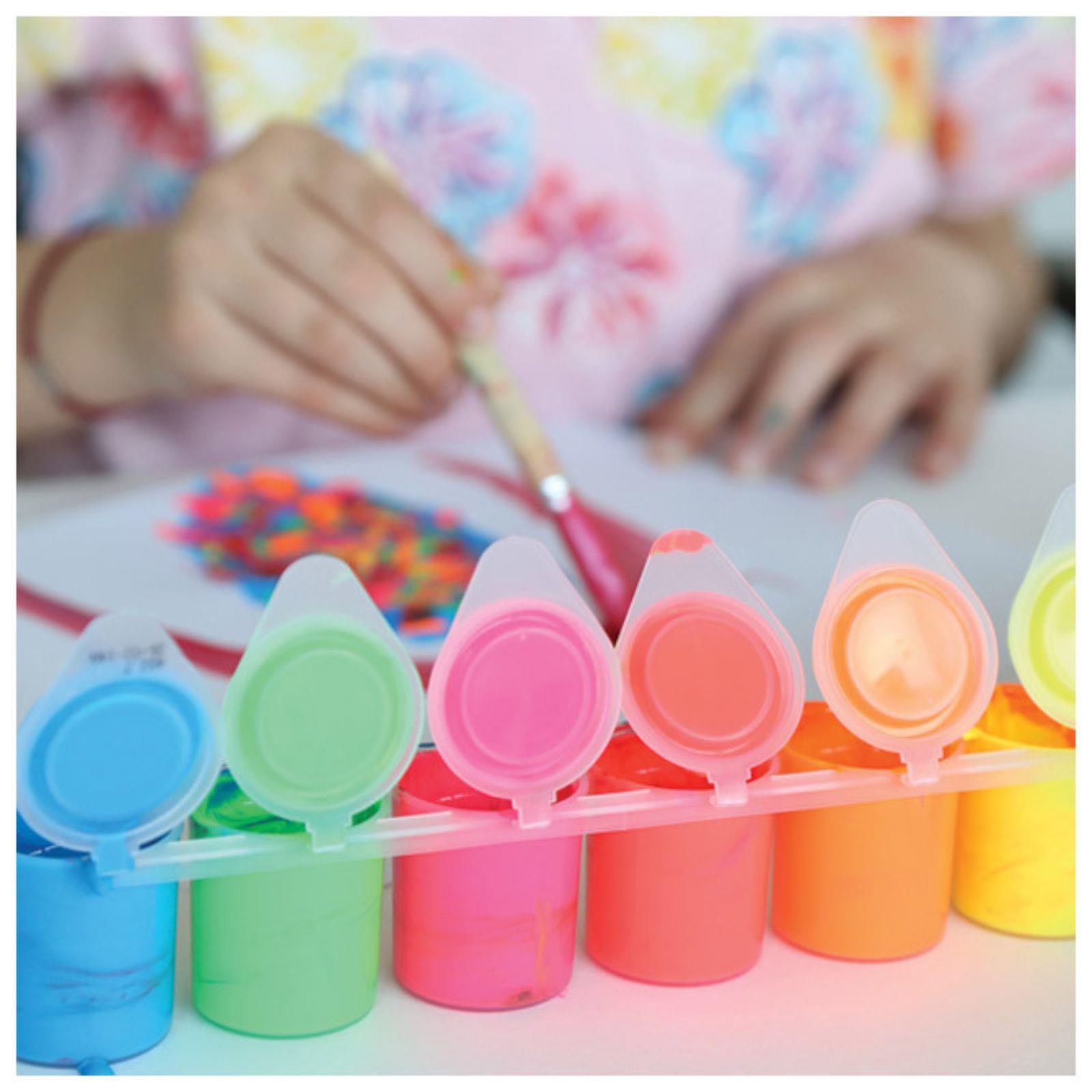 Boja tempera gvaš u caši - fluorescentna