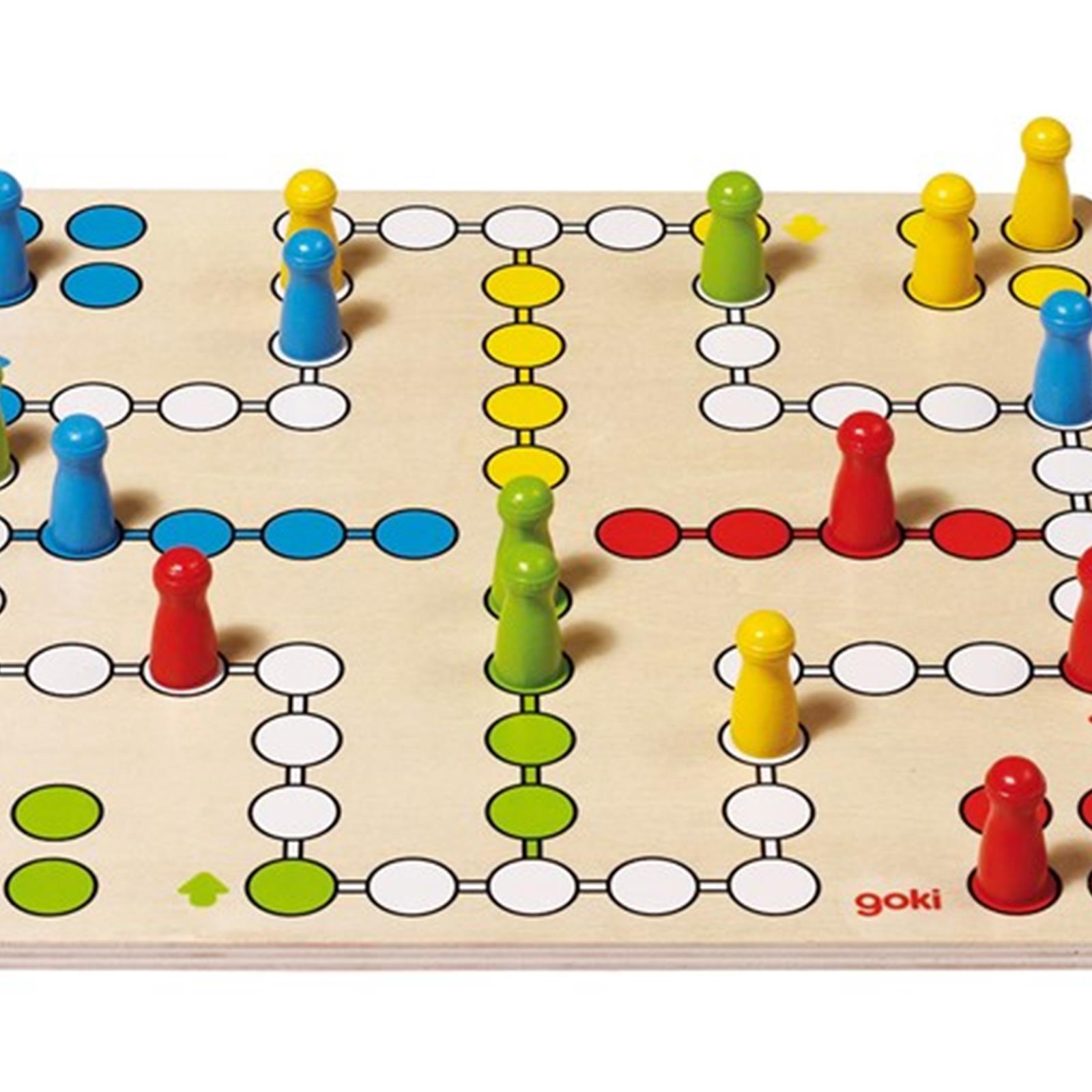 Covjece ne ljuti se - drveni 28x28 cm