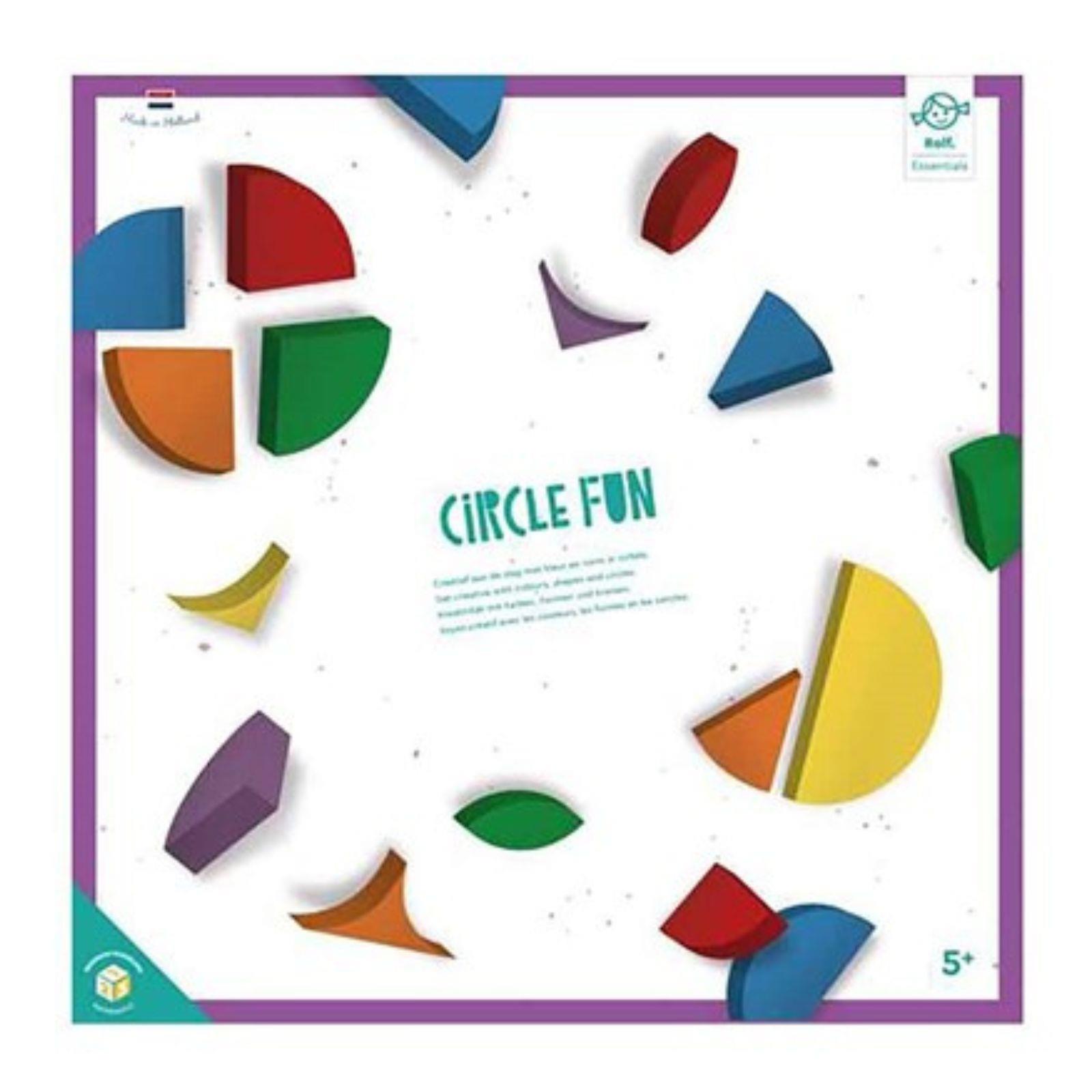 Dijelovi kruga s predlošcima - 168 dijelova