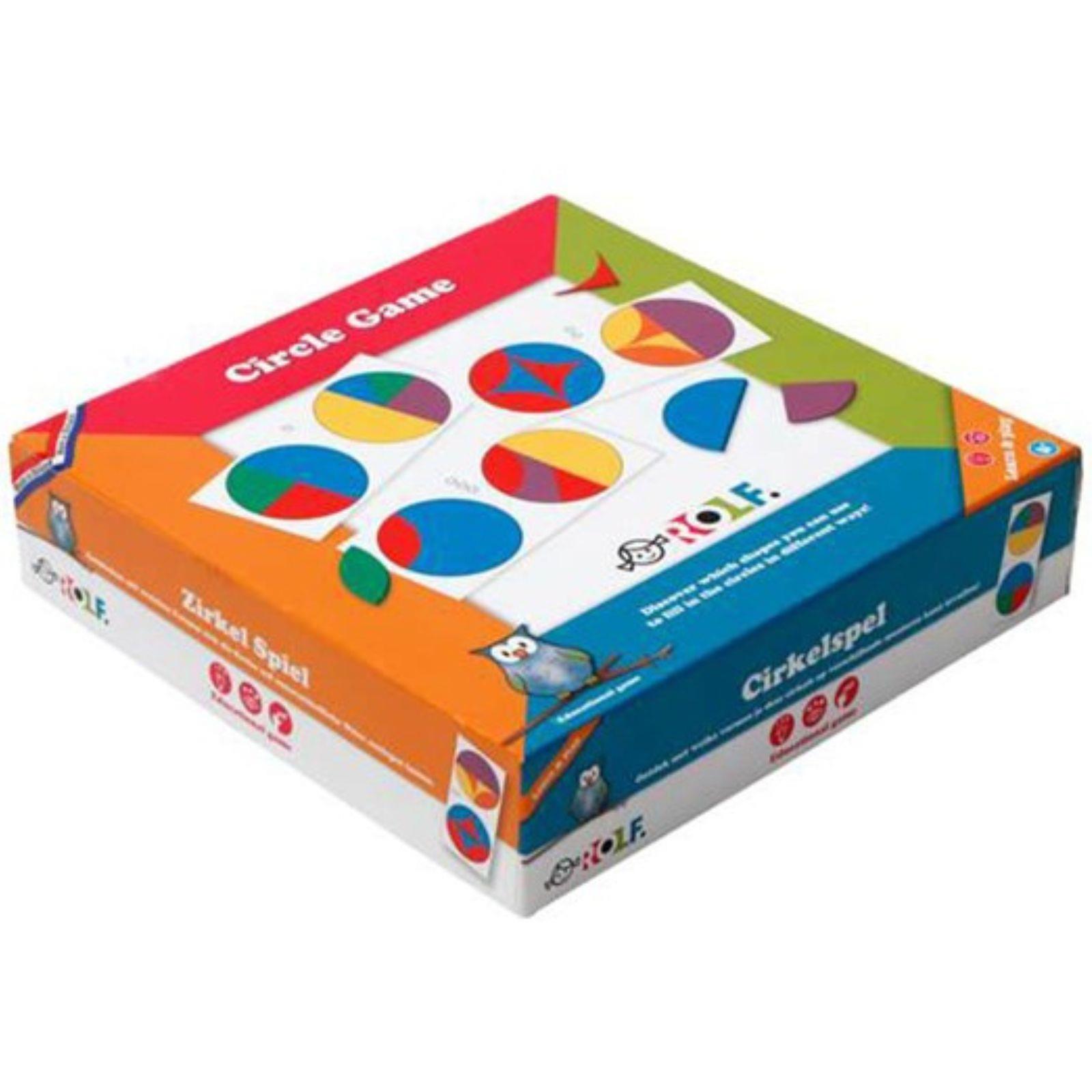 Dijelovi kruga u kartonskoj kutiji - 42 elem.