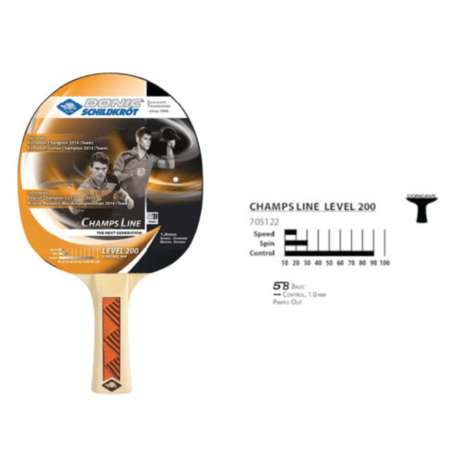 Donic reket za stolni tenis Champs 200