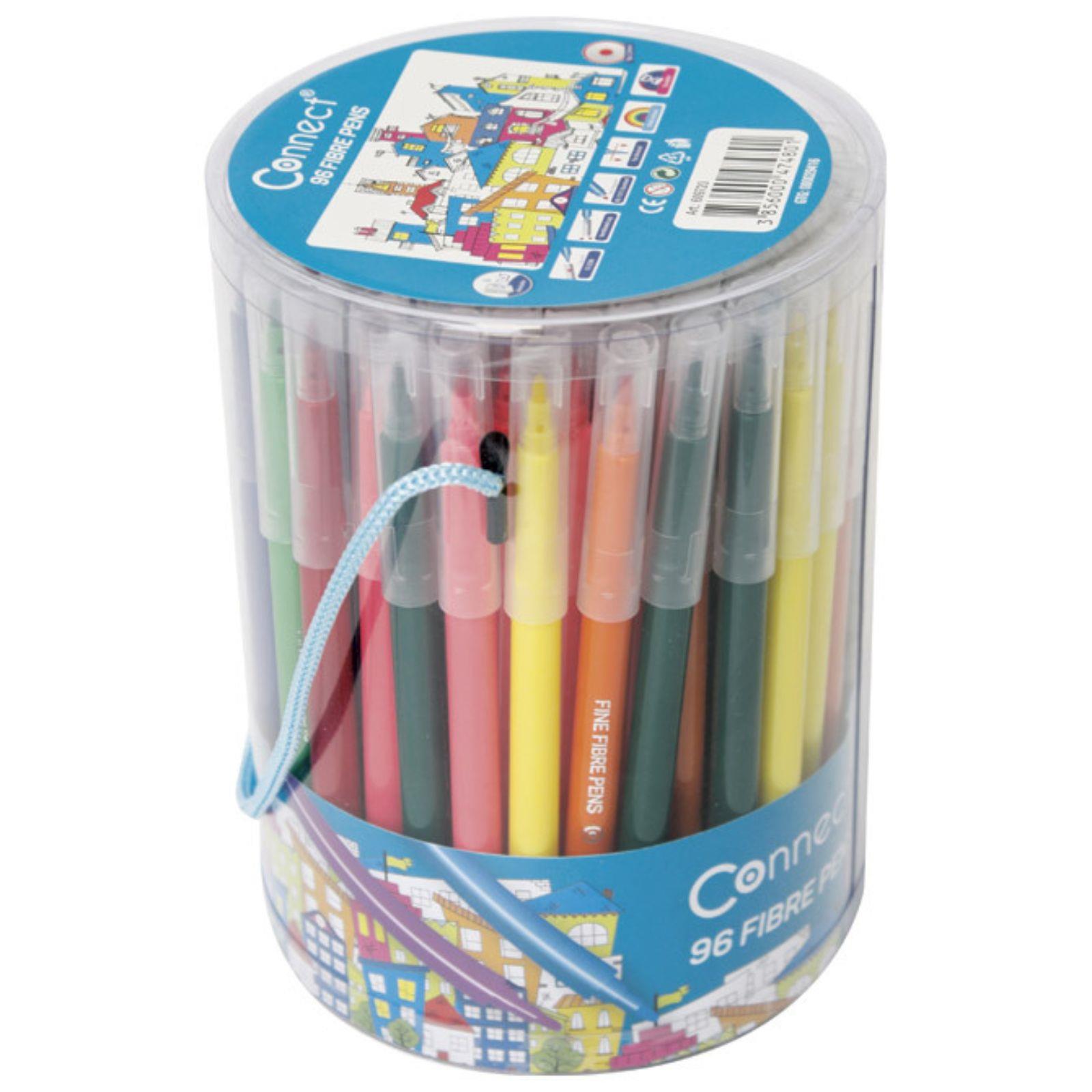 Flomasteri školski Connect - 96 boja