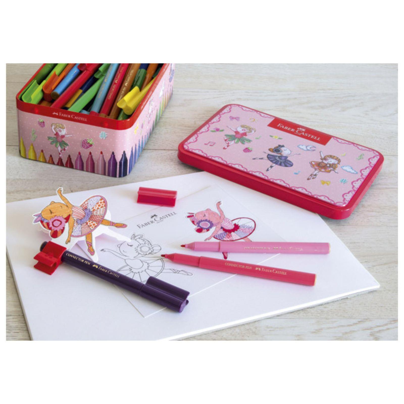 Flomasteri školski Connector Balerina - 33 boje