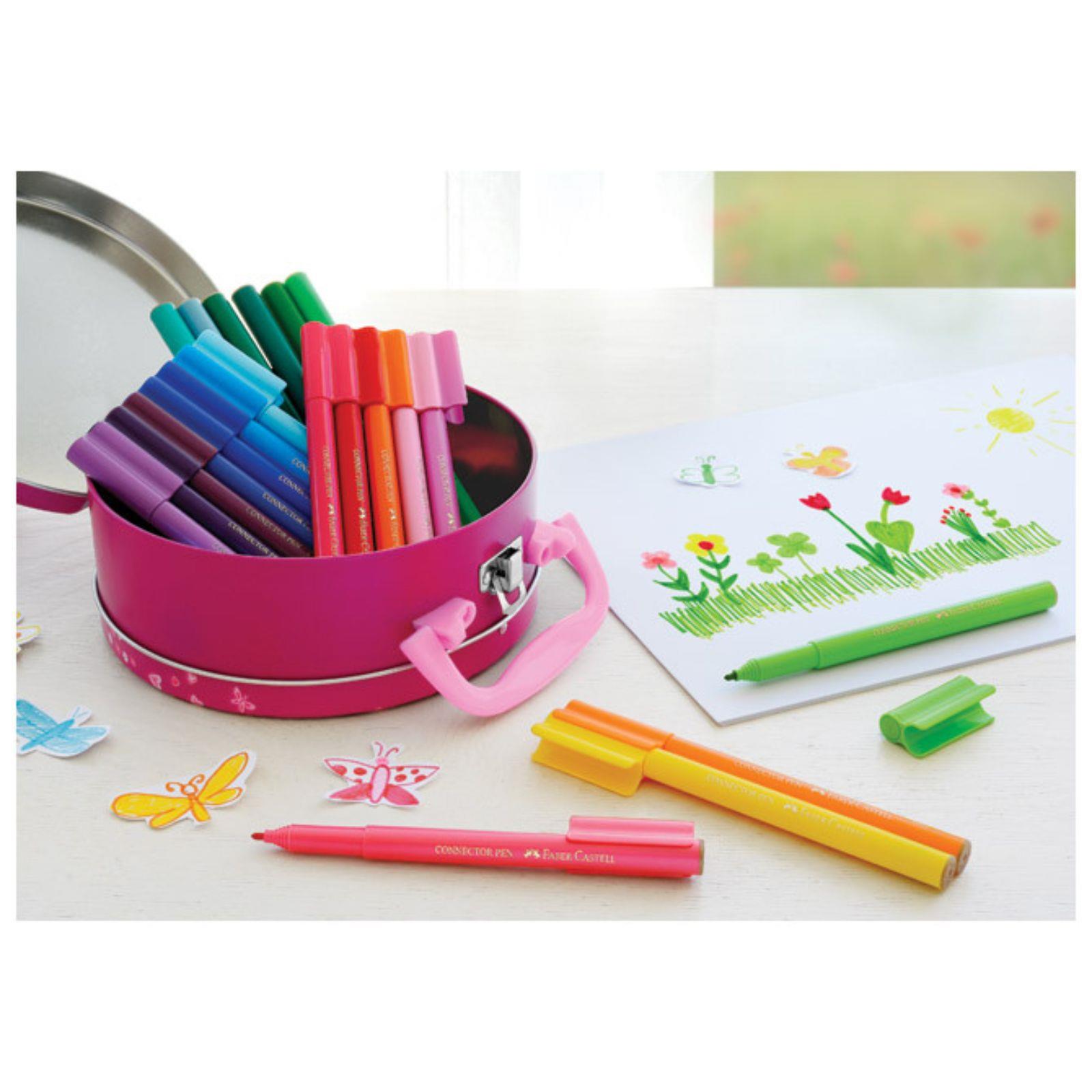 Flomasteri školski Connector Torbica - 33 boje