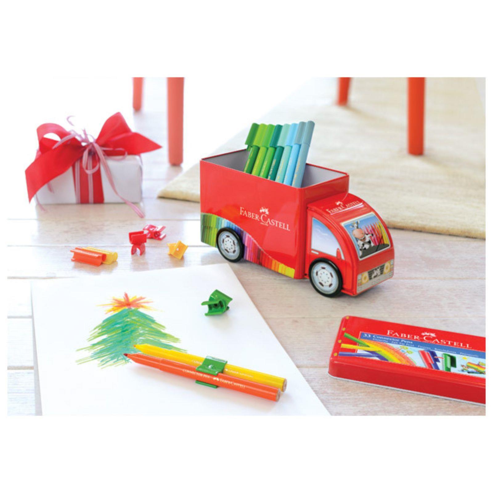 Flomasteri školski Connector Truck - 33 boje