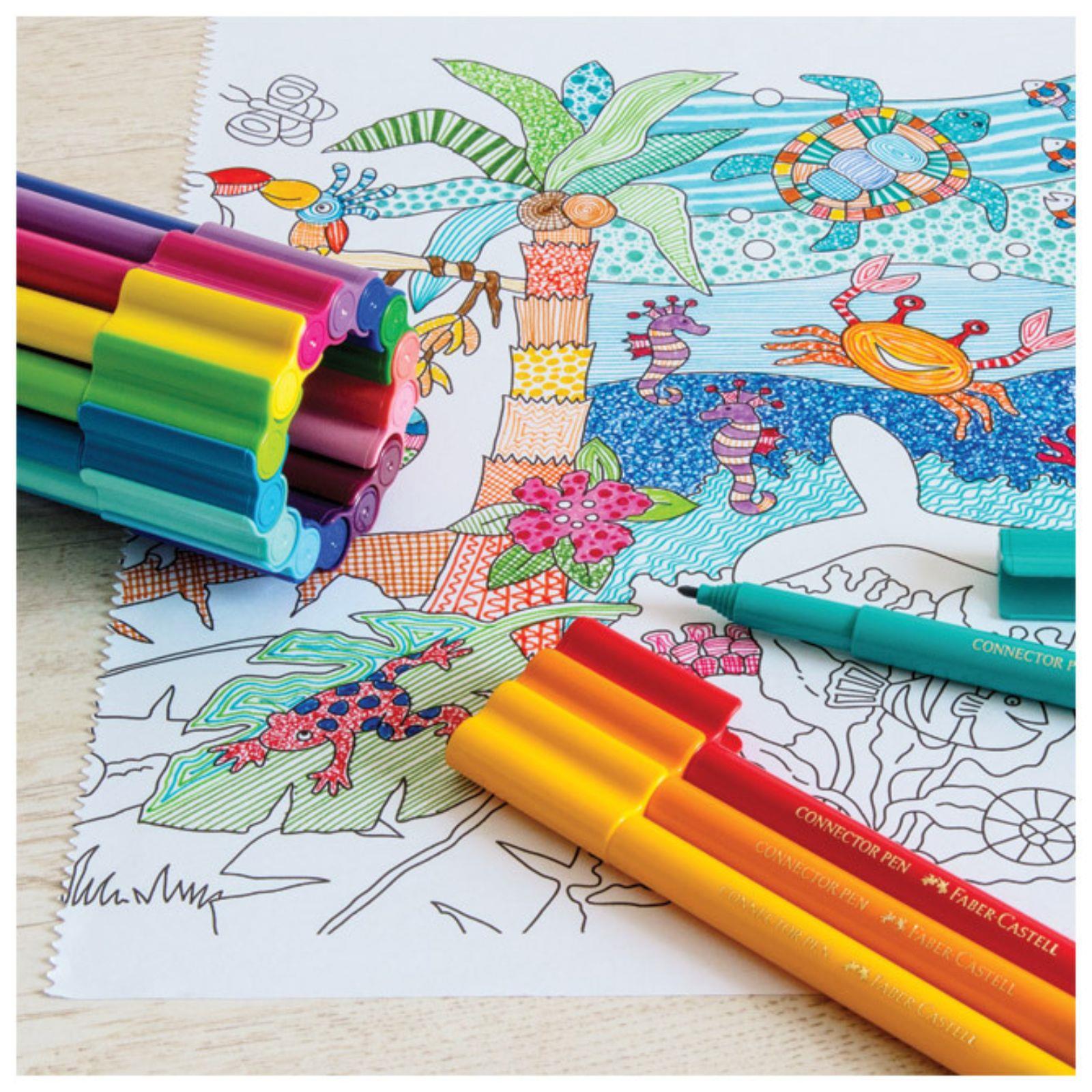 Flomasteri školski Connector Truck - 33 boje