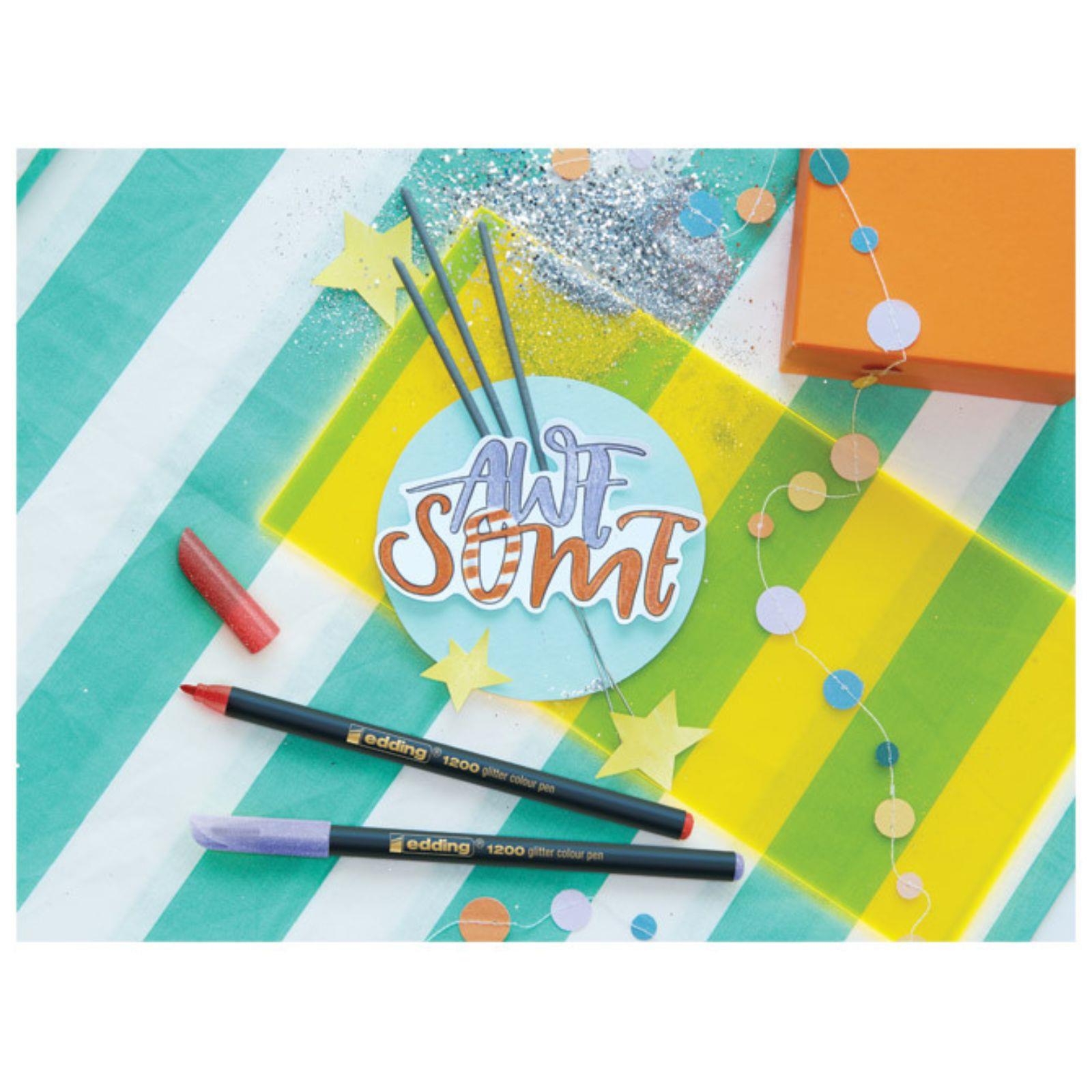 Flomasteri školski Edding pastelni - 4 boje