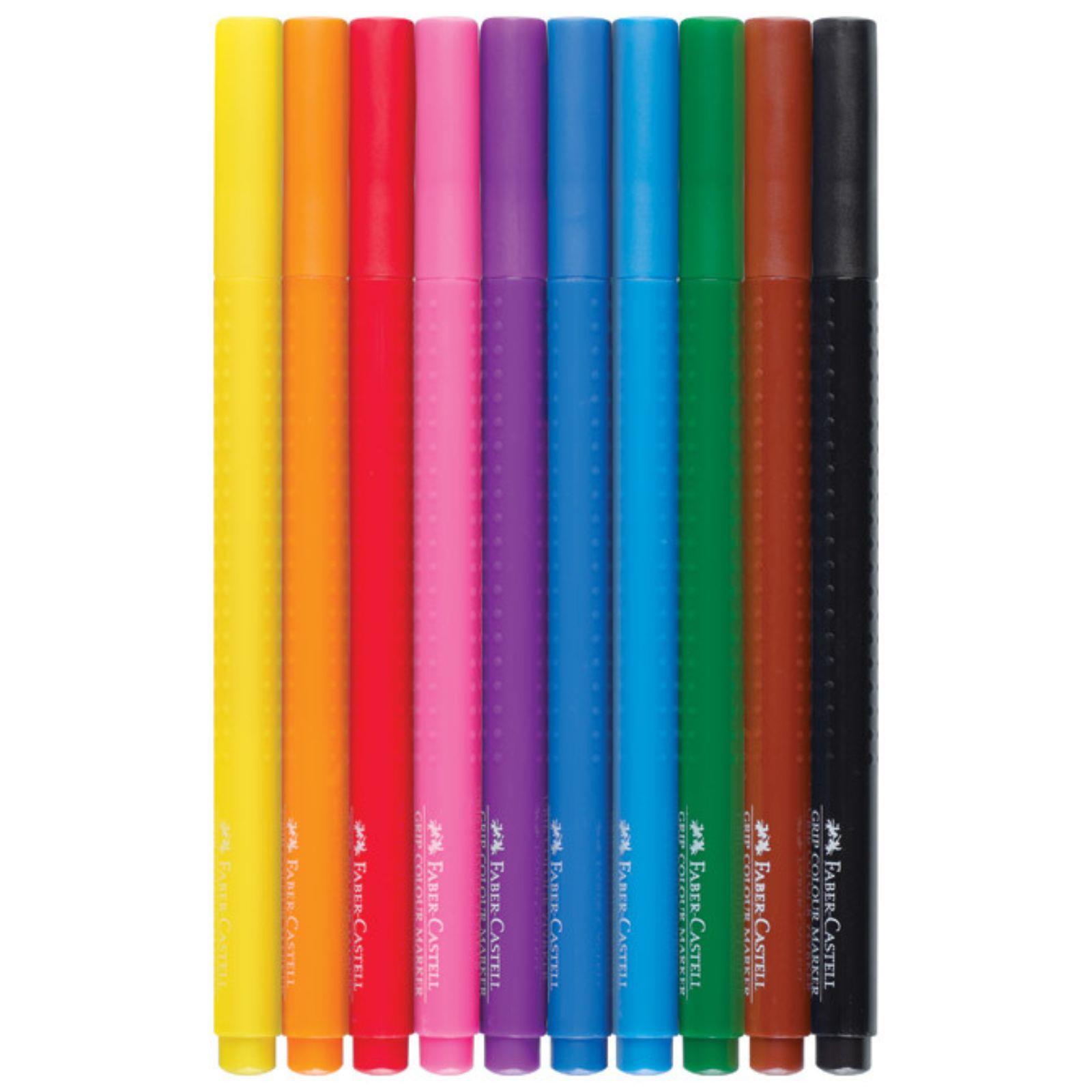 Flomasteri školski Faber-Castell - 10 boja
