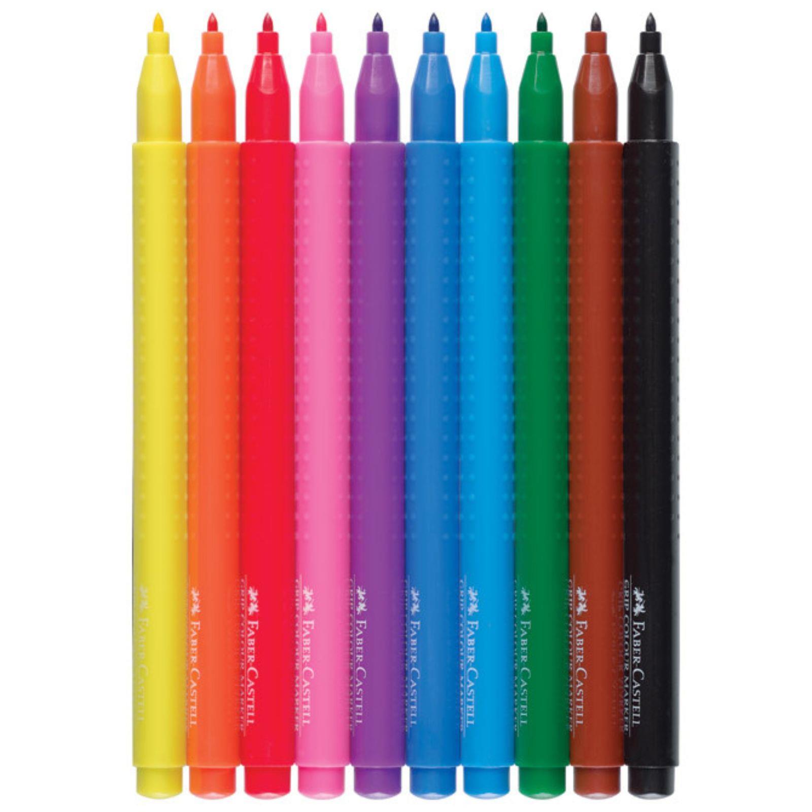 Flomasteri školski Faber-Castell - 10 boja