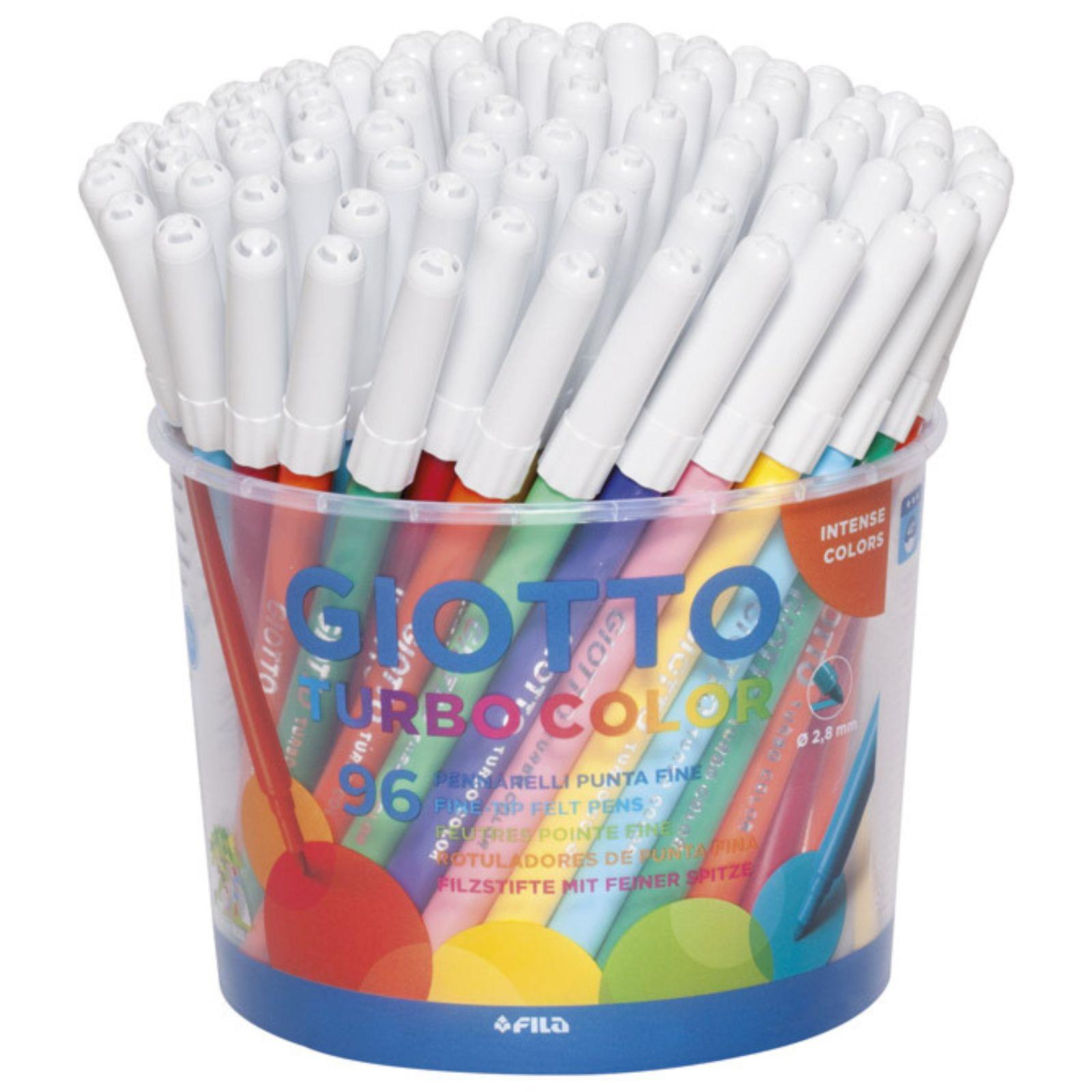 Flomasteri školski Giotto Turbo - 96 boja
