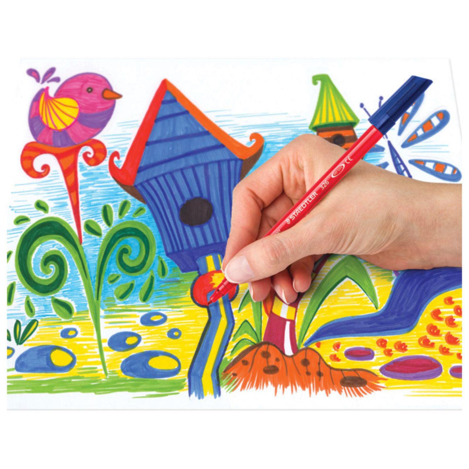 Flomasteri školski Noris Staedtler 326 - 10 boja