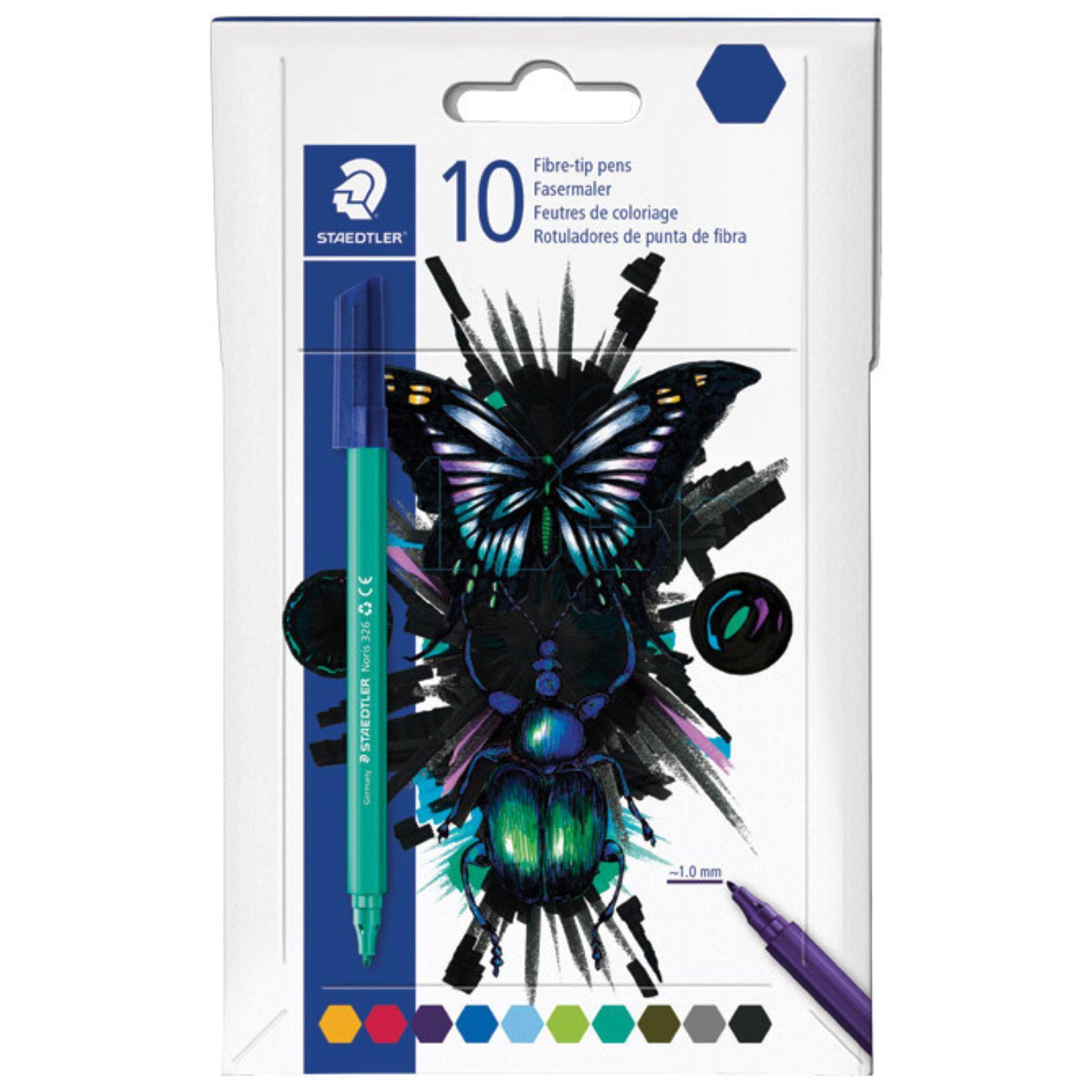 Flomasteri školski Noris Staedtler - 10 boja