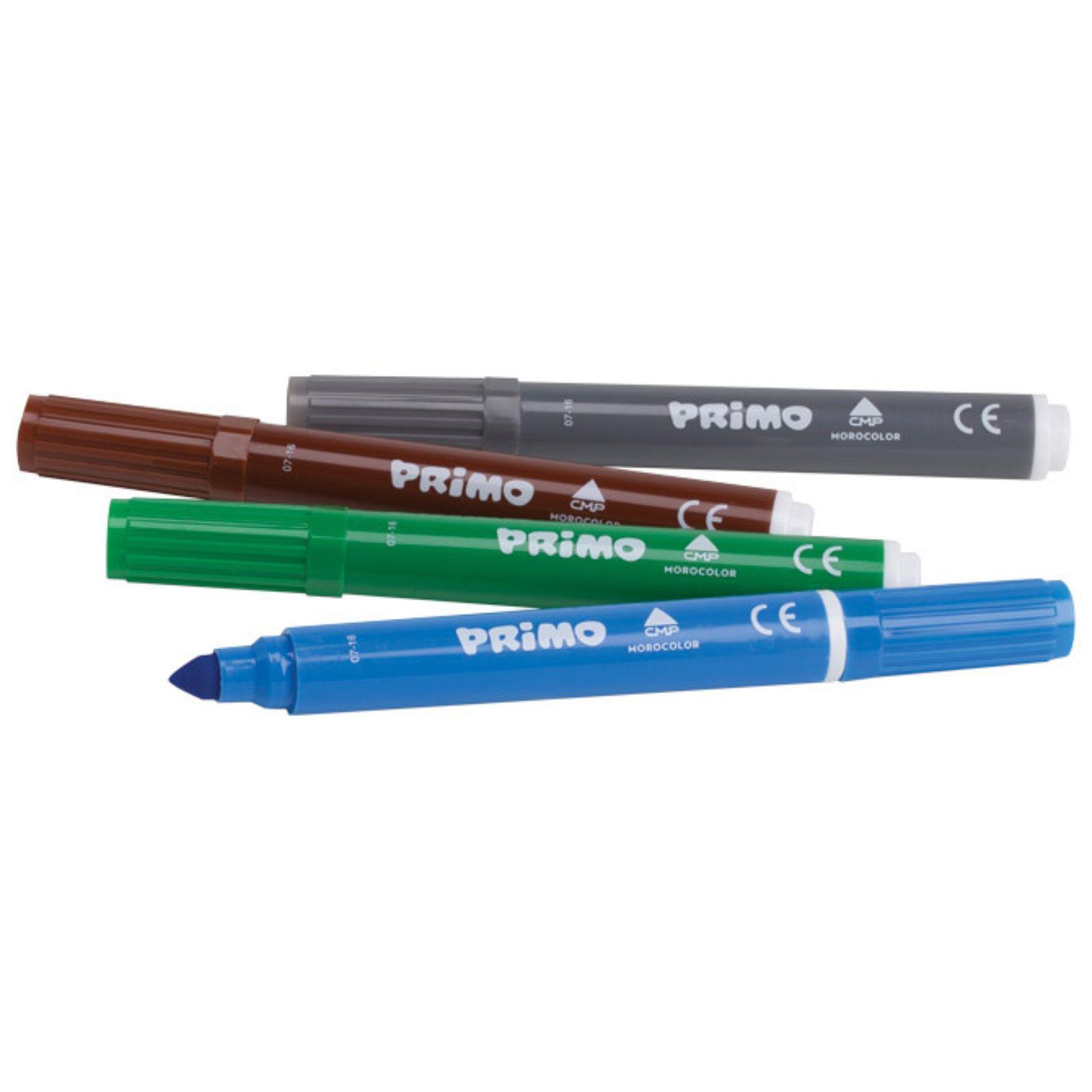 Flomasteri školski Primo Jumbo - 12 boja