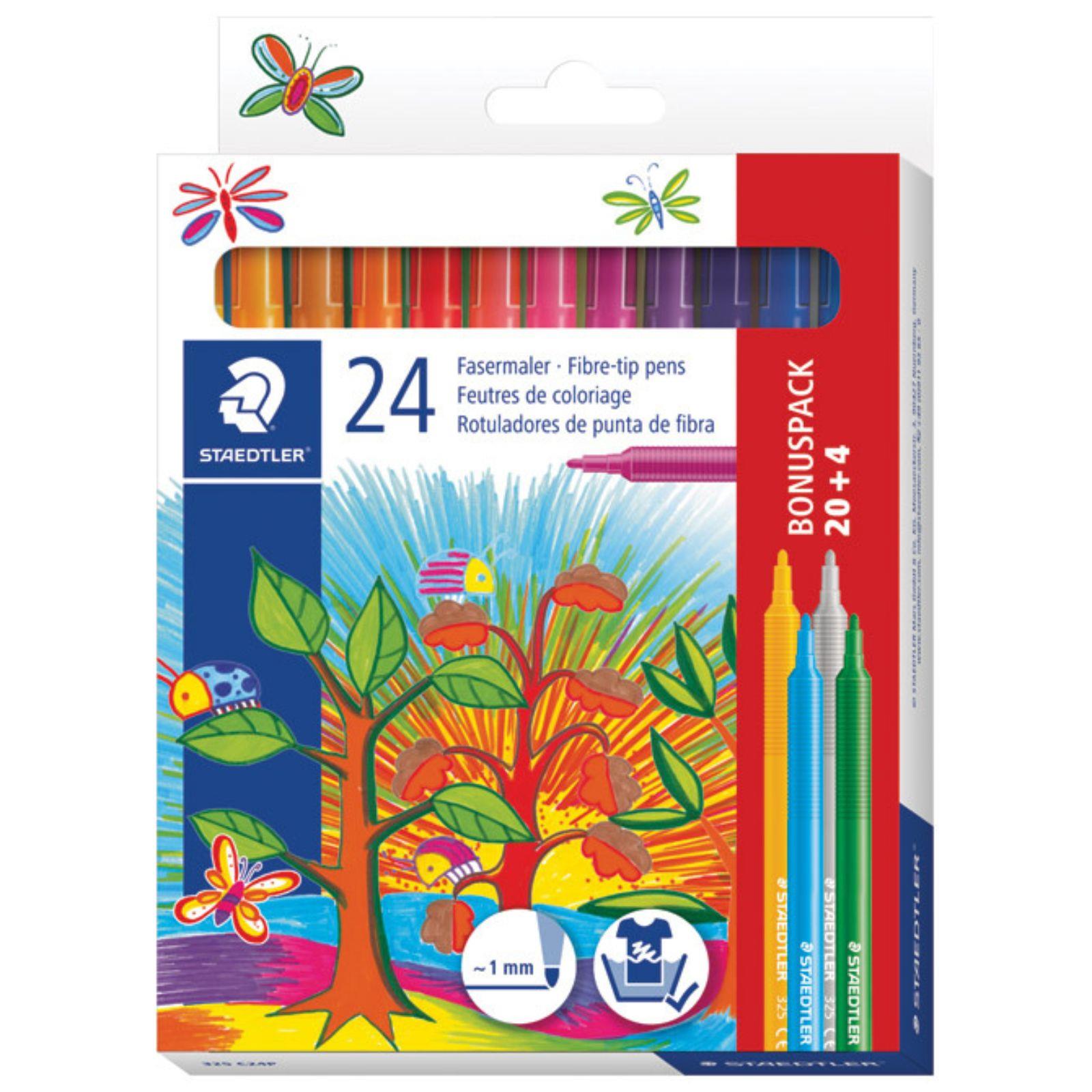 Flomasteri školski Staedtler - 24 boje