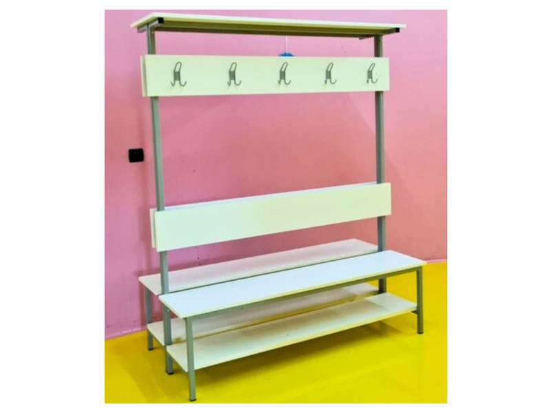 Garderoba dvostrana metalna