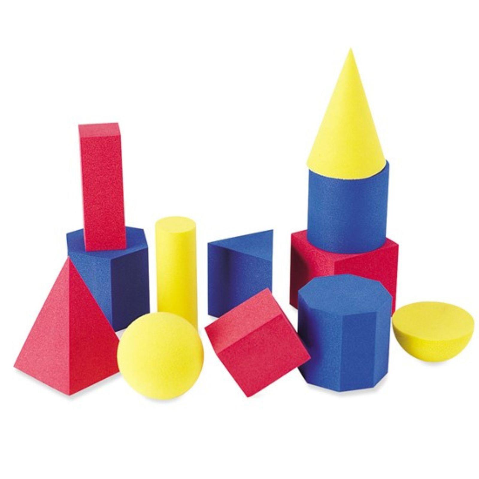 Geometrijska tijela pjenasta - 12 kom