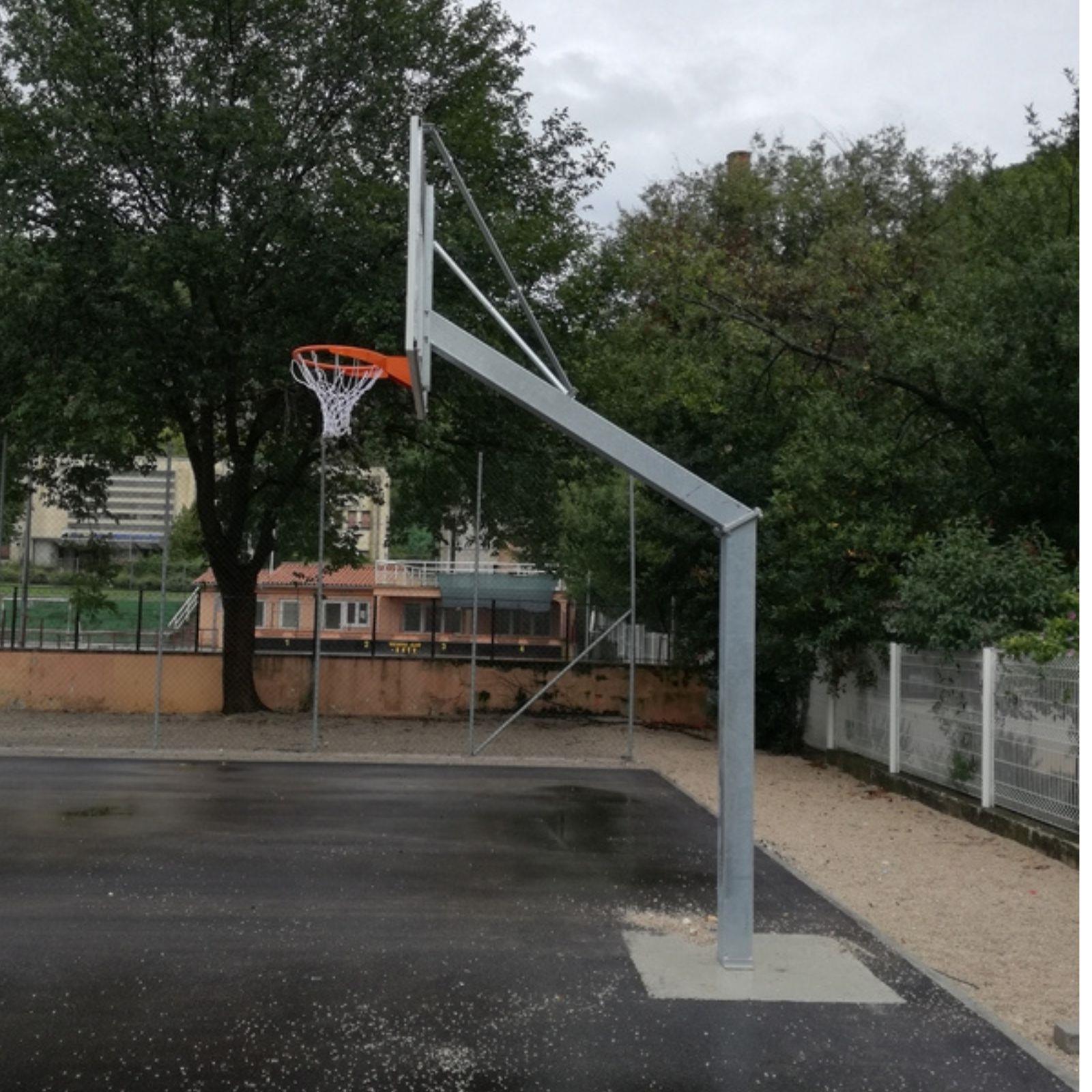 Košarkaška konstrukcija izbocena - 165 cm