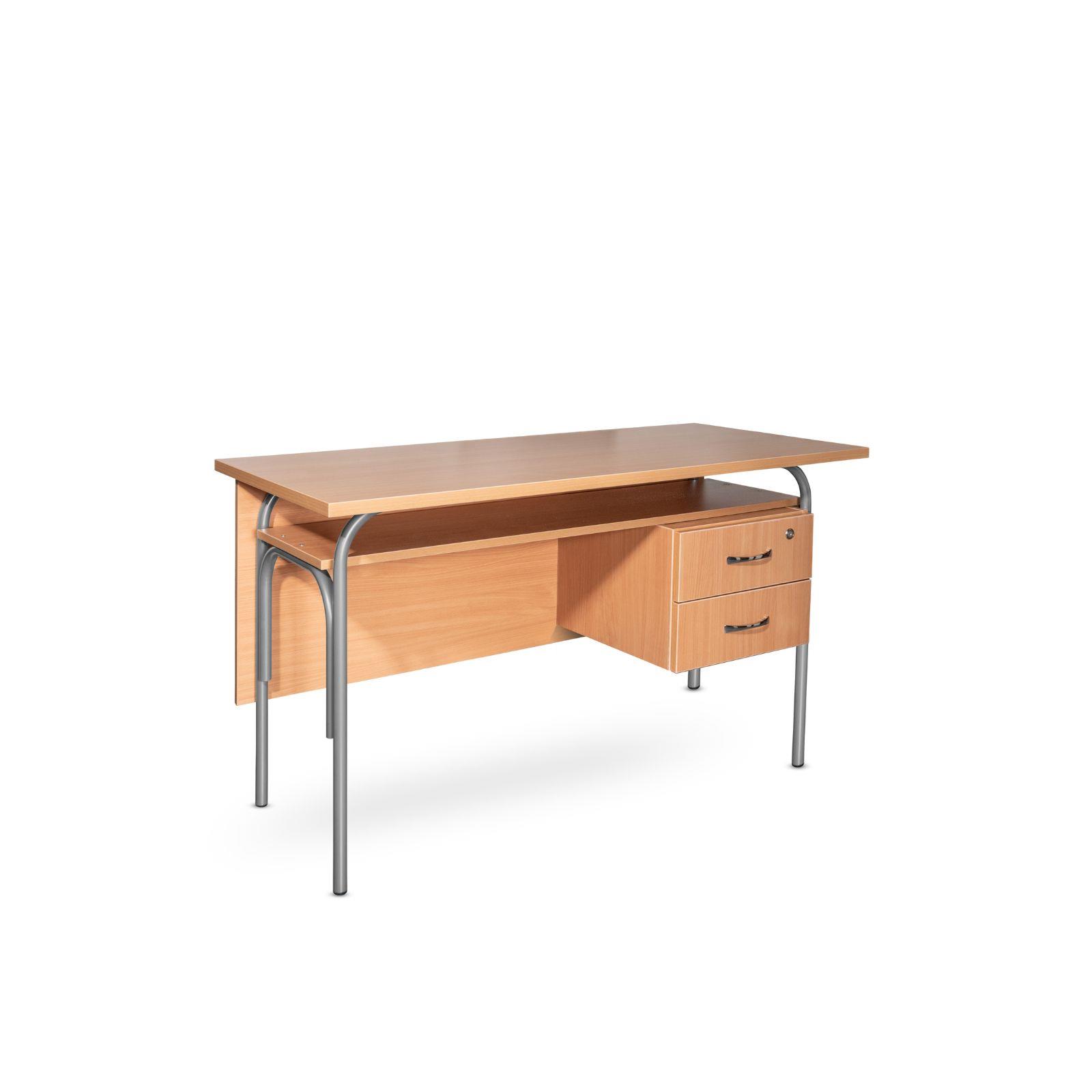 Katedra s dvije ladice Klasik siva