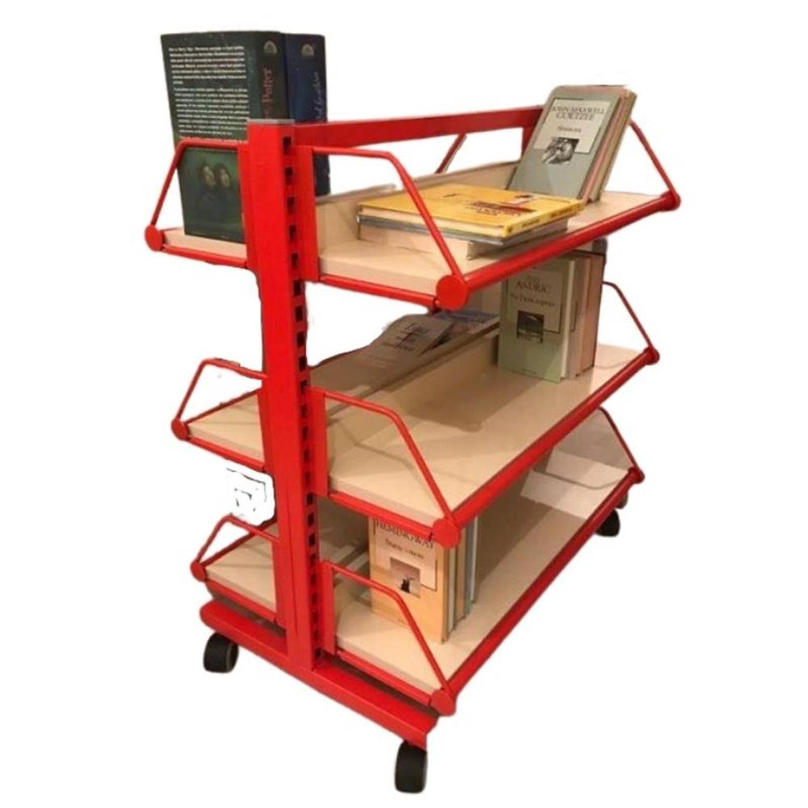 Kolica za knjige - dvostrana