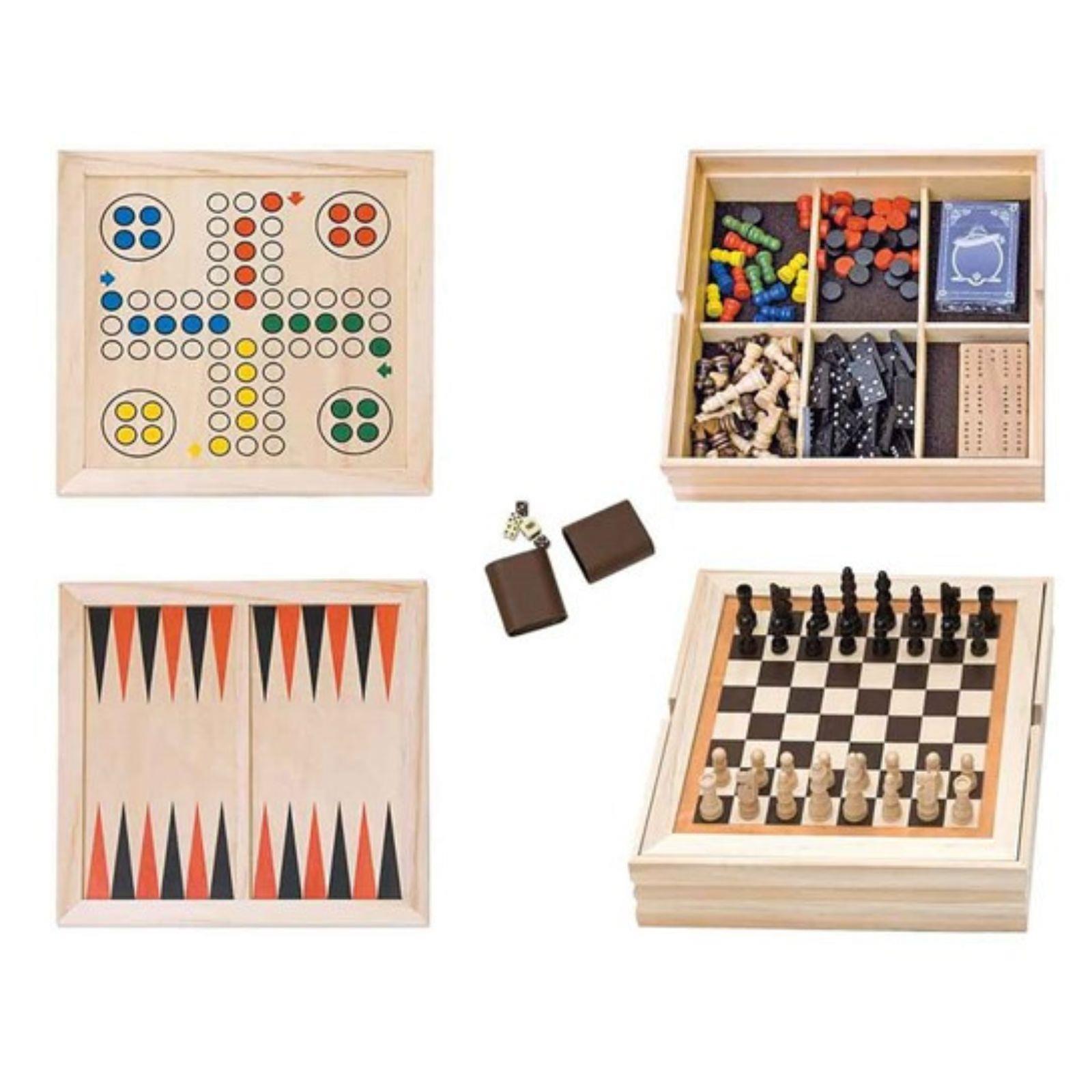 Komplet društvenih igara u kutiji