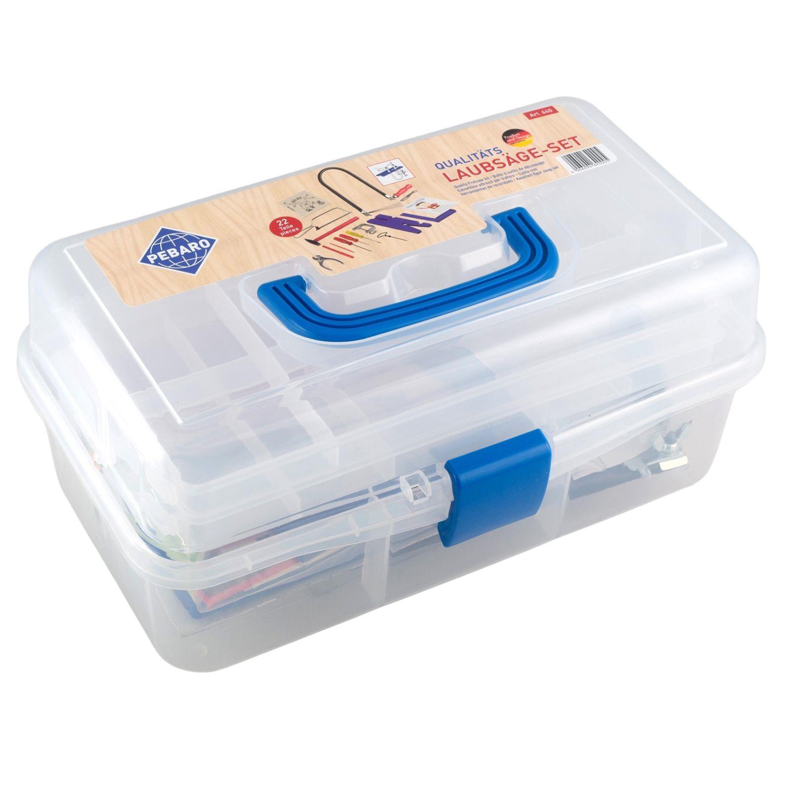 Komplet za rezbarenje u plasticnoj kutiji