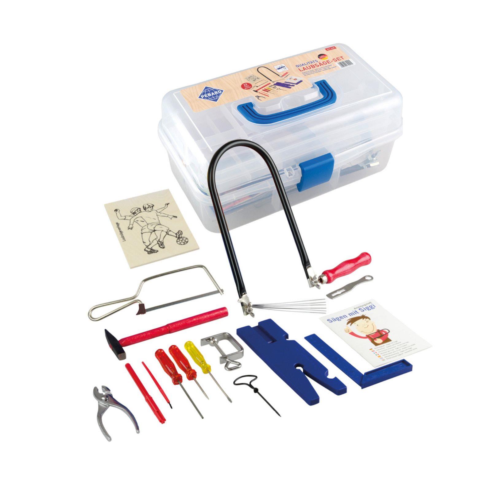 Komplet za rezbarenje u plasticnoj kutiji