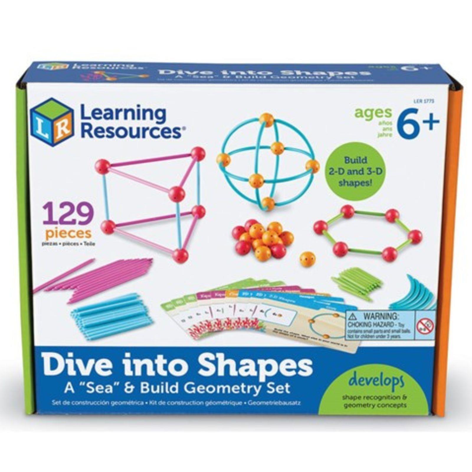 Konstruktor sa štapicima - geometrijska tijela