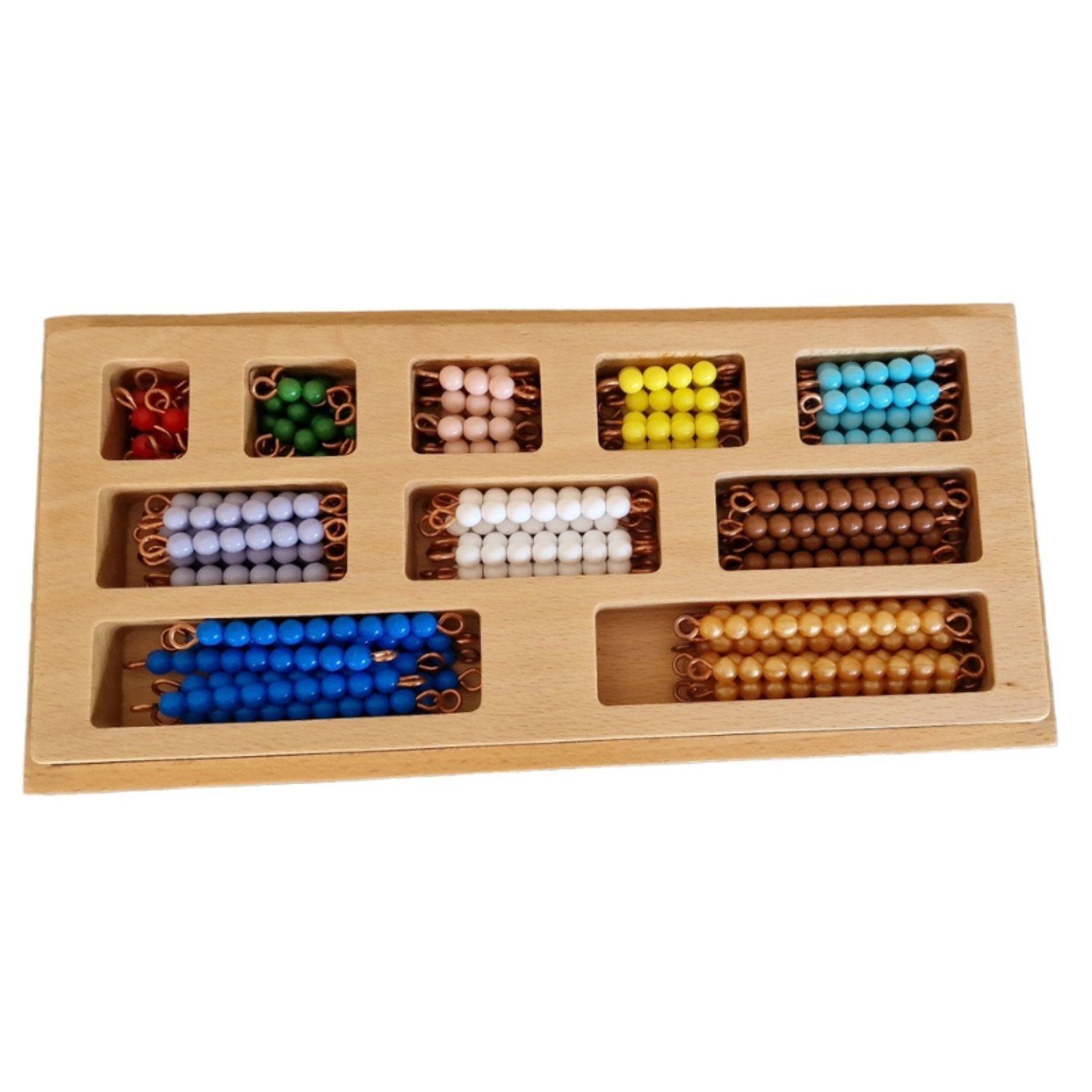 Kutija sa šarenim perlama 1-10