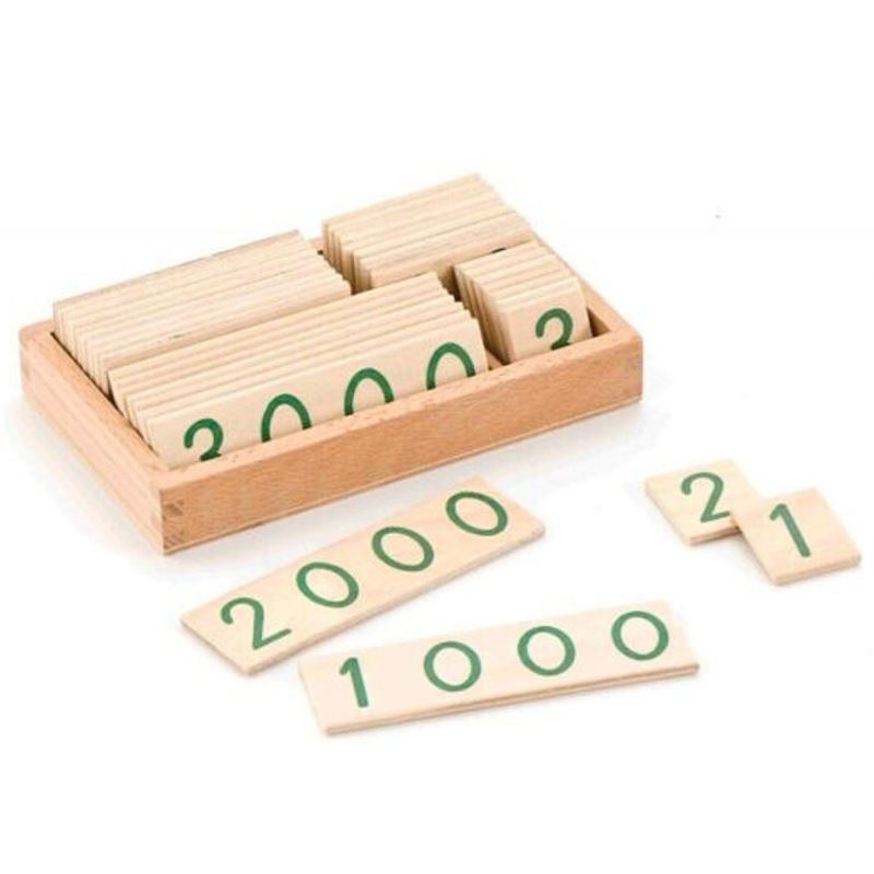 Male plocice s brojevima 1-9000