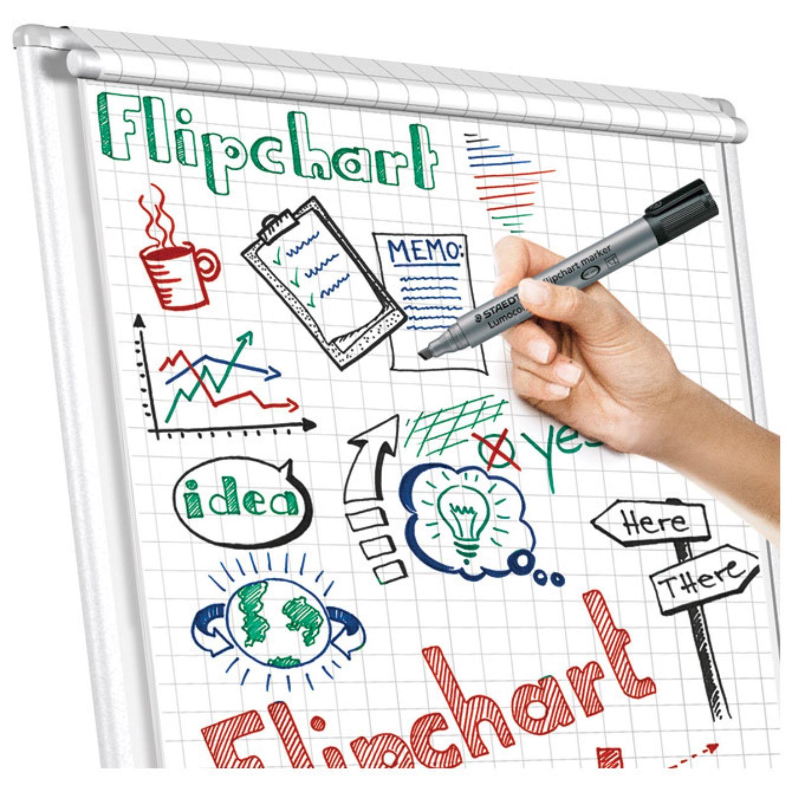 Marker flipchart Staedtler - crveni