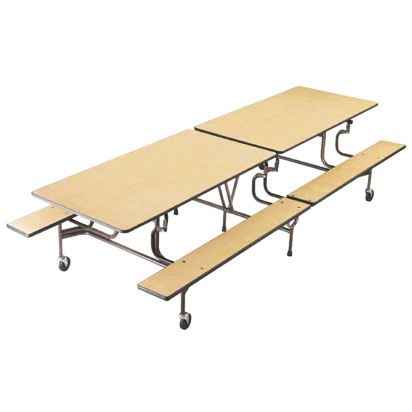 Pokretni sklopivi stol s klupama