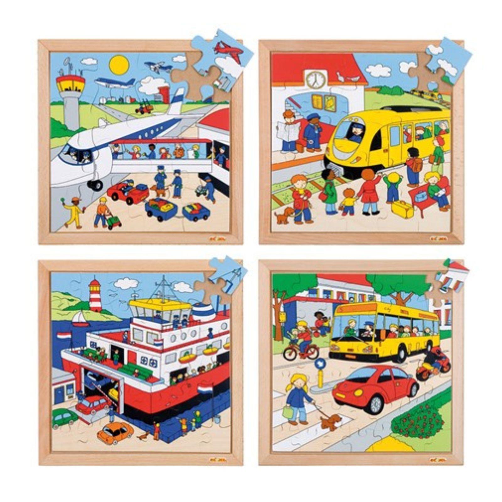 Puzzle promet - 4 kom