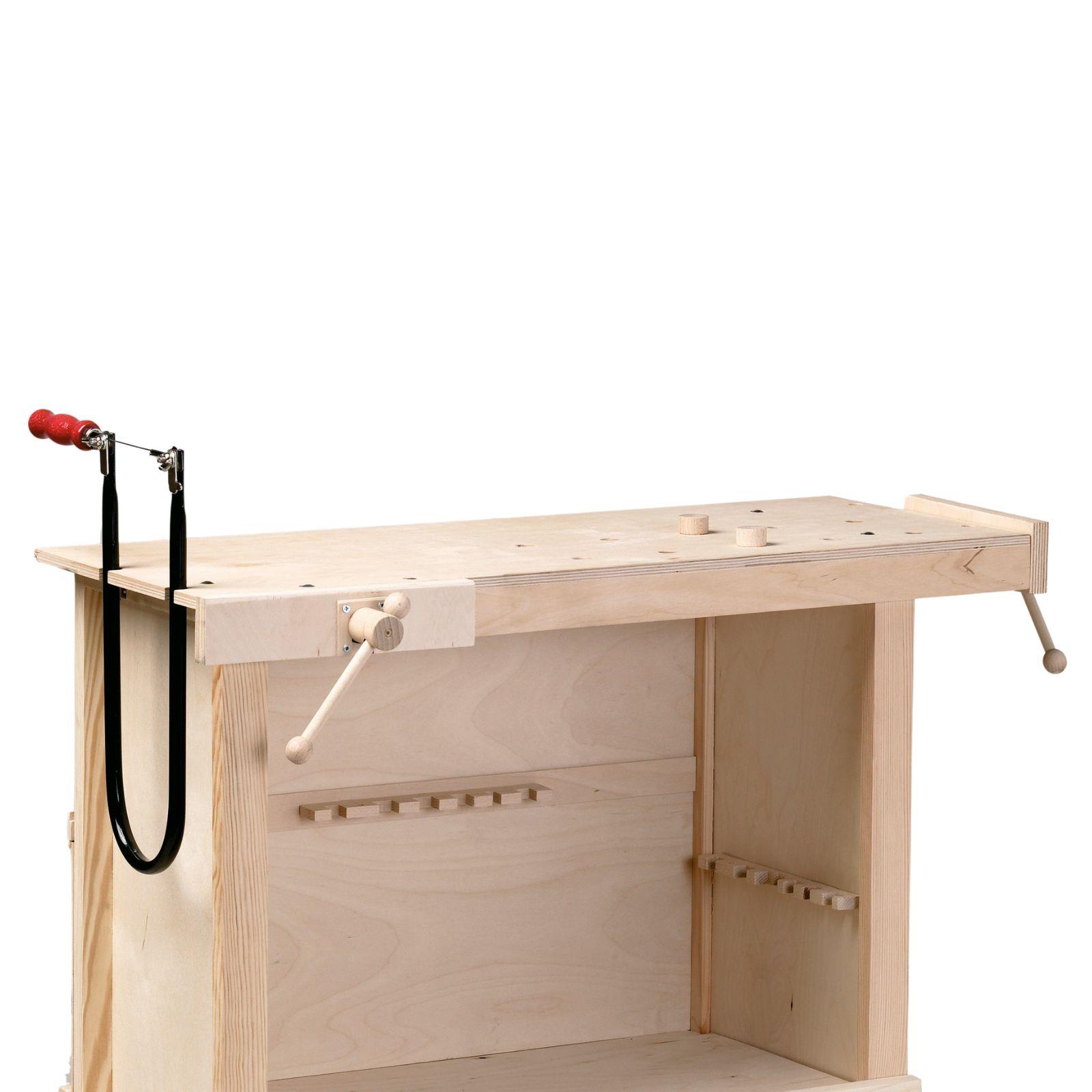 Radni stol s velikom policom za pohranu