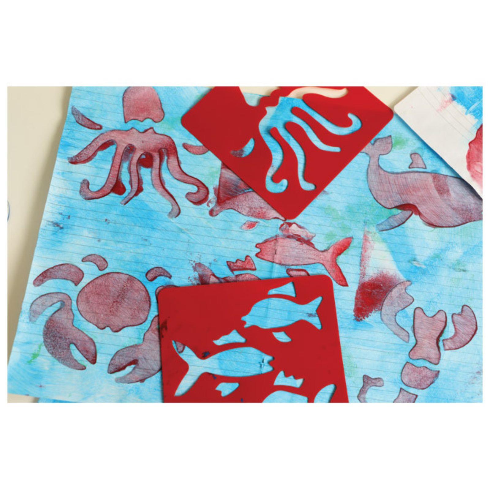 Set boja tempera za ruke u caši + pribor