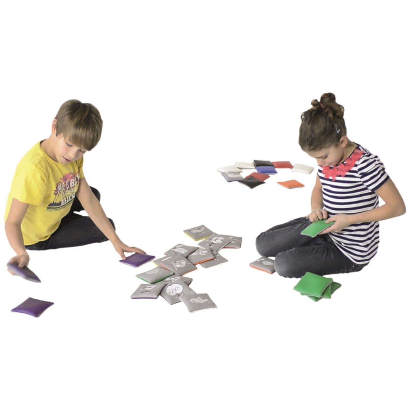 Set: džepni padobran i jastucici sa slikama namirnica