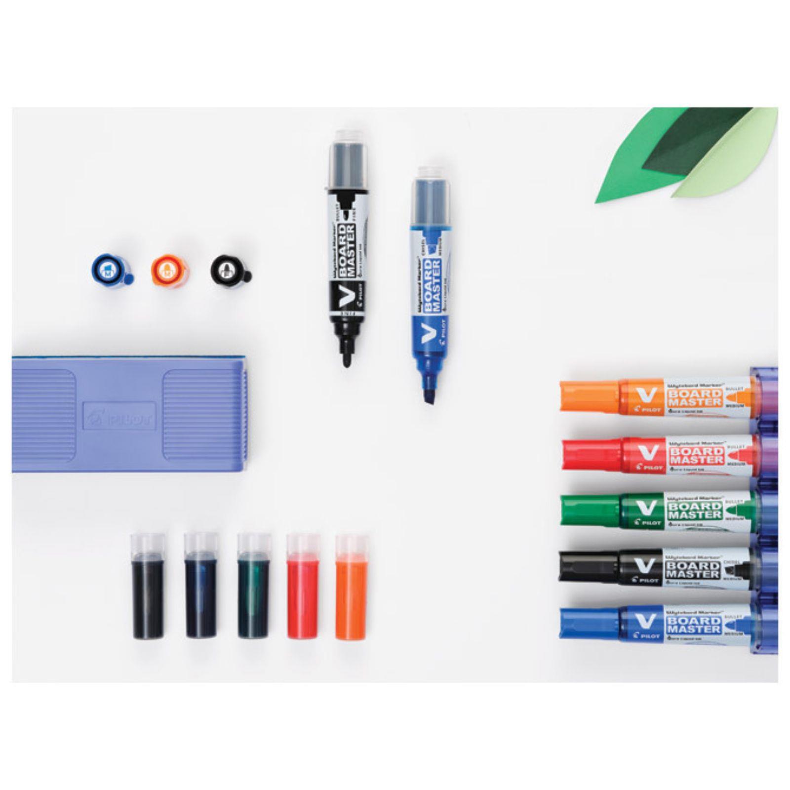 Set markera za bijelu plocu Pilot 2,3 mm - zeleni