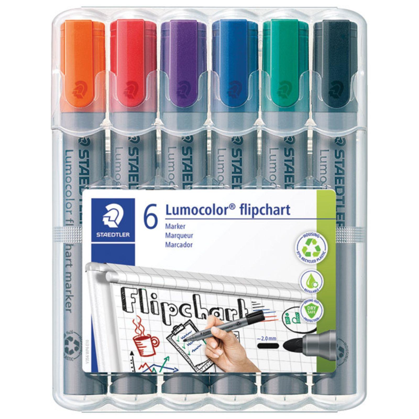 Set markera za flipchart Staedtler 2 mm - 6 boja