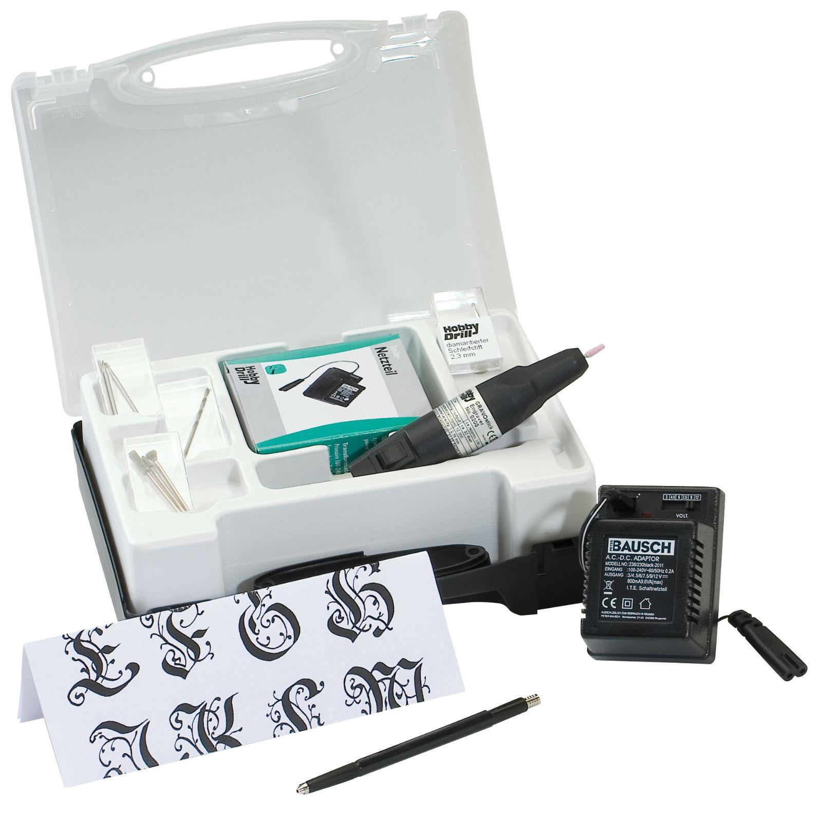 Set za graviranje i izradu u torbici