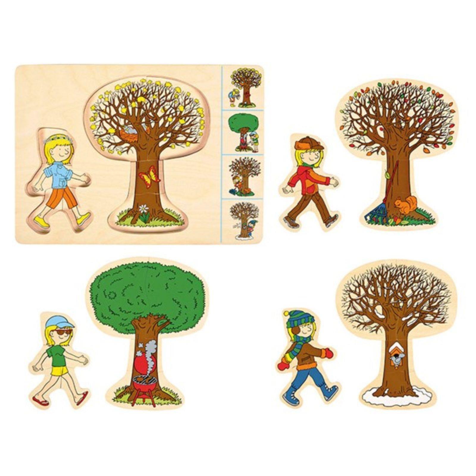 Slagalica 4 godišnja doba - 4 sloja