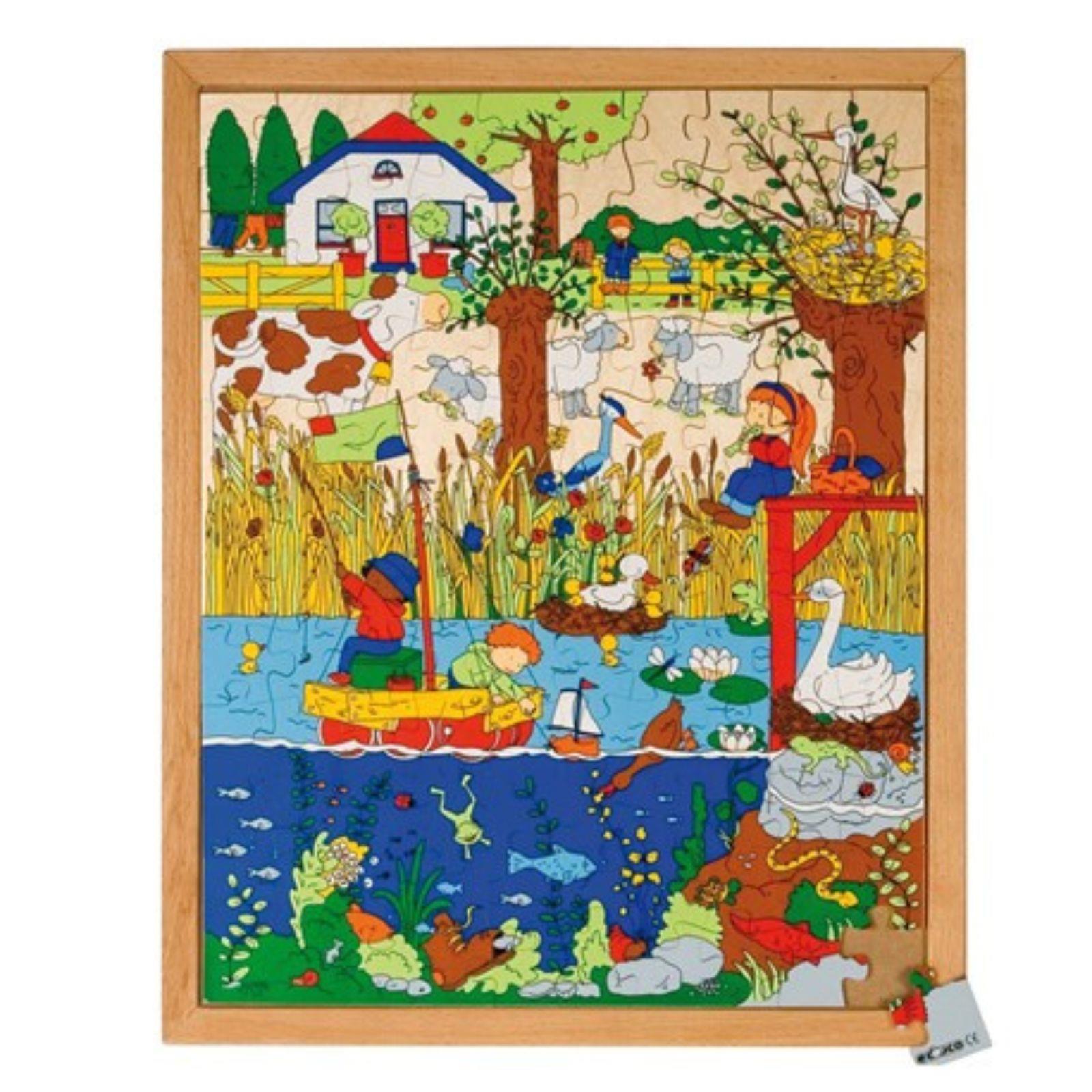 Slagalica iznad/ispod jezera