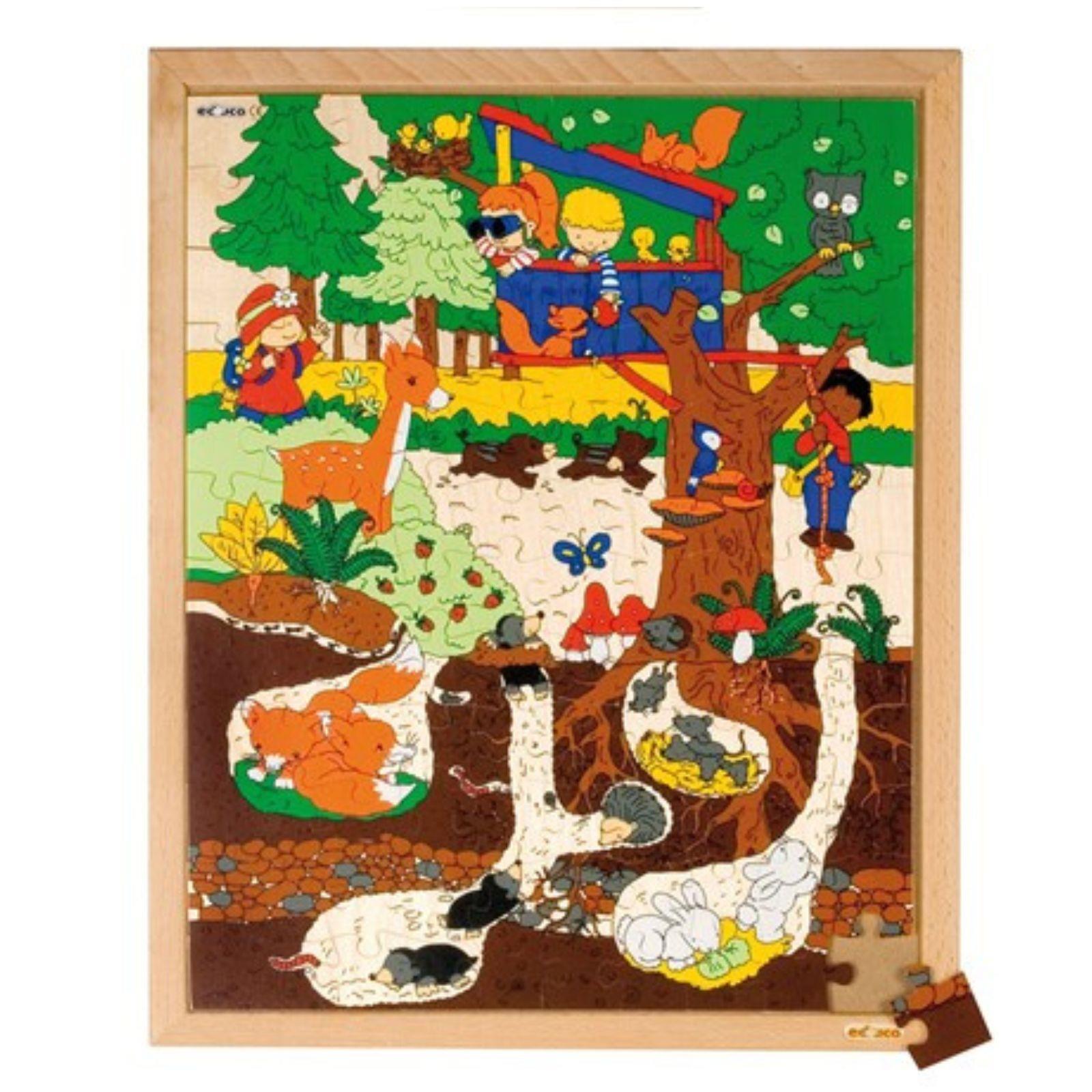 Slagalica iznad/ispod šume