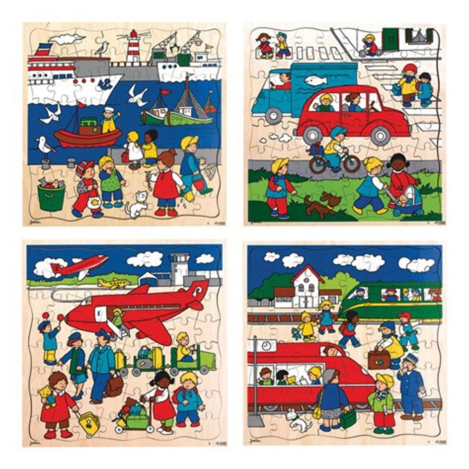 Slagalice prometa - 4 kom